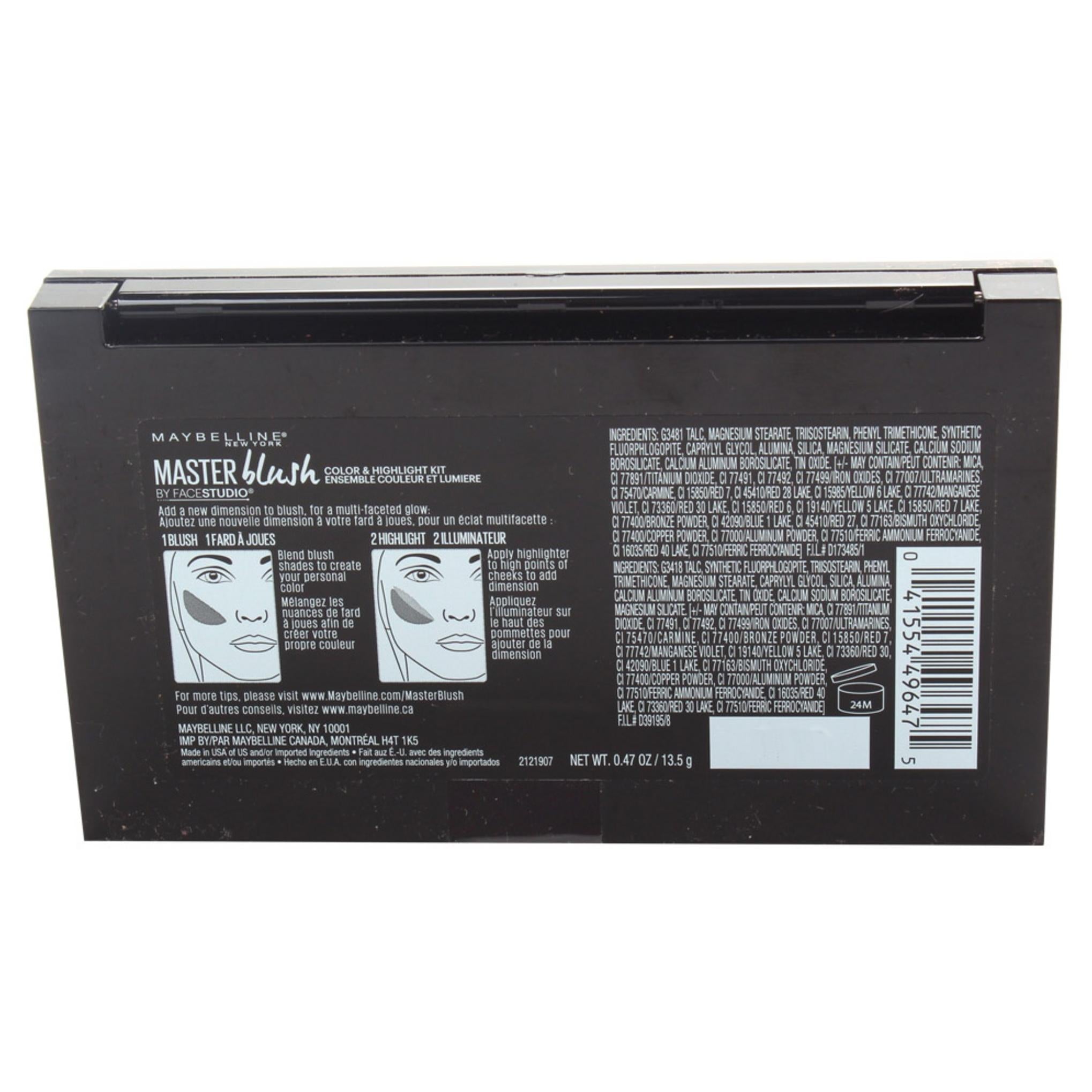 Maybelline New York Master Blush By Face Studio Color & Highlight Kit 13,5 g