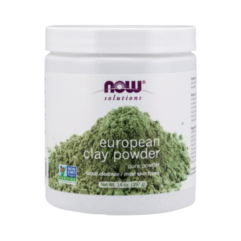 منظف ​​الوجه بمسحوق الطين الأوروبي من ناو فودز