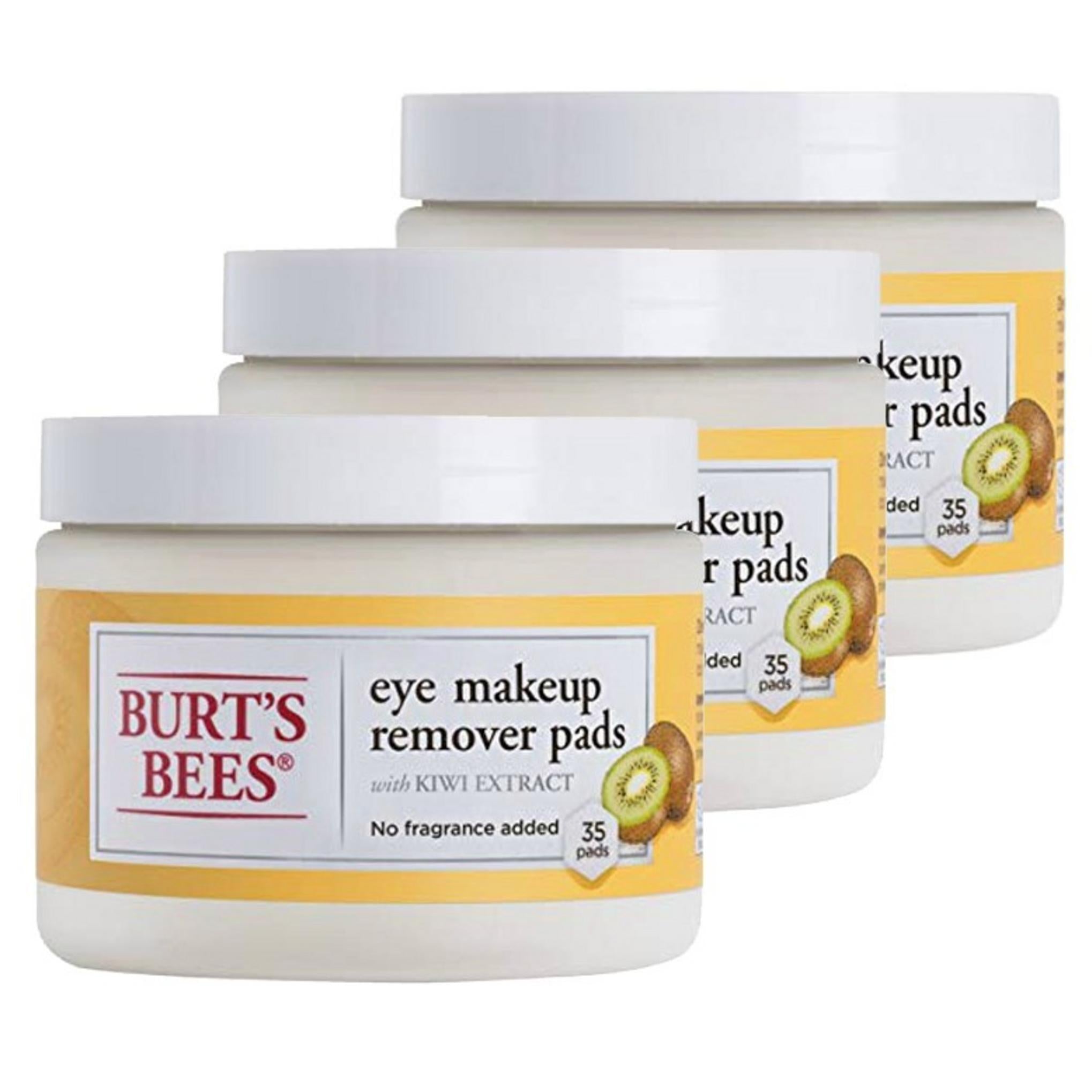 Burt's Bees Eye Makeup Remover Pad Kiwi Extract