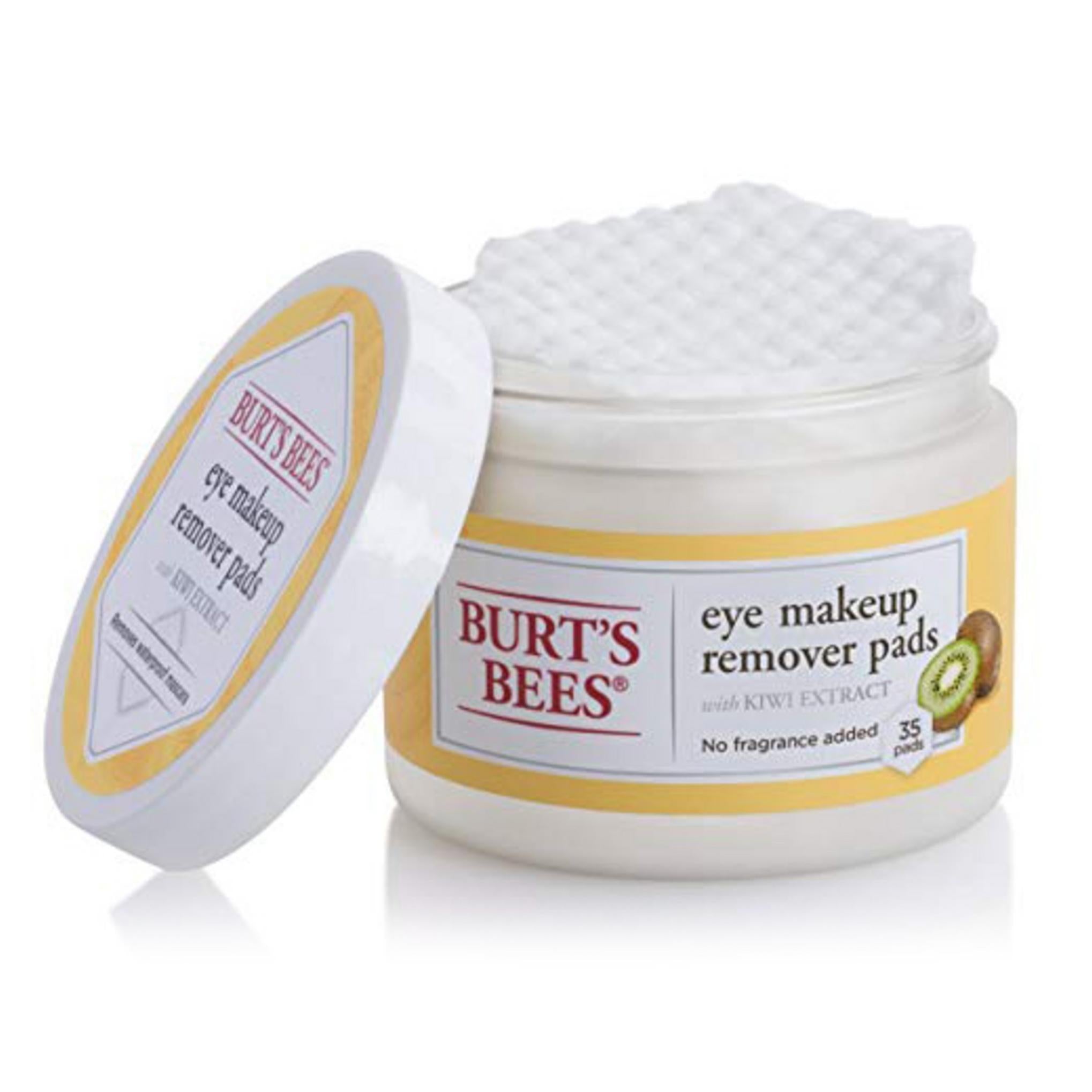 Burt's Bees Eye Makeup Remover Pad Kiwi Extract