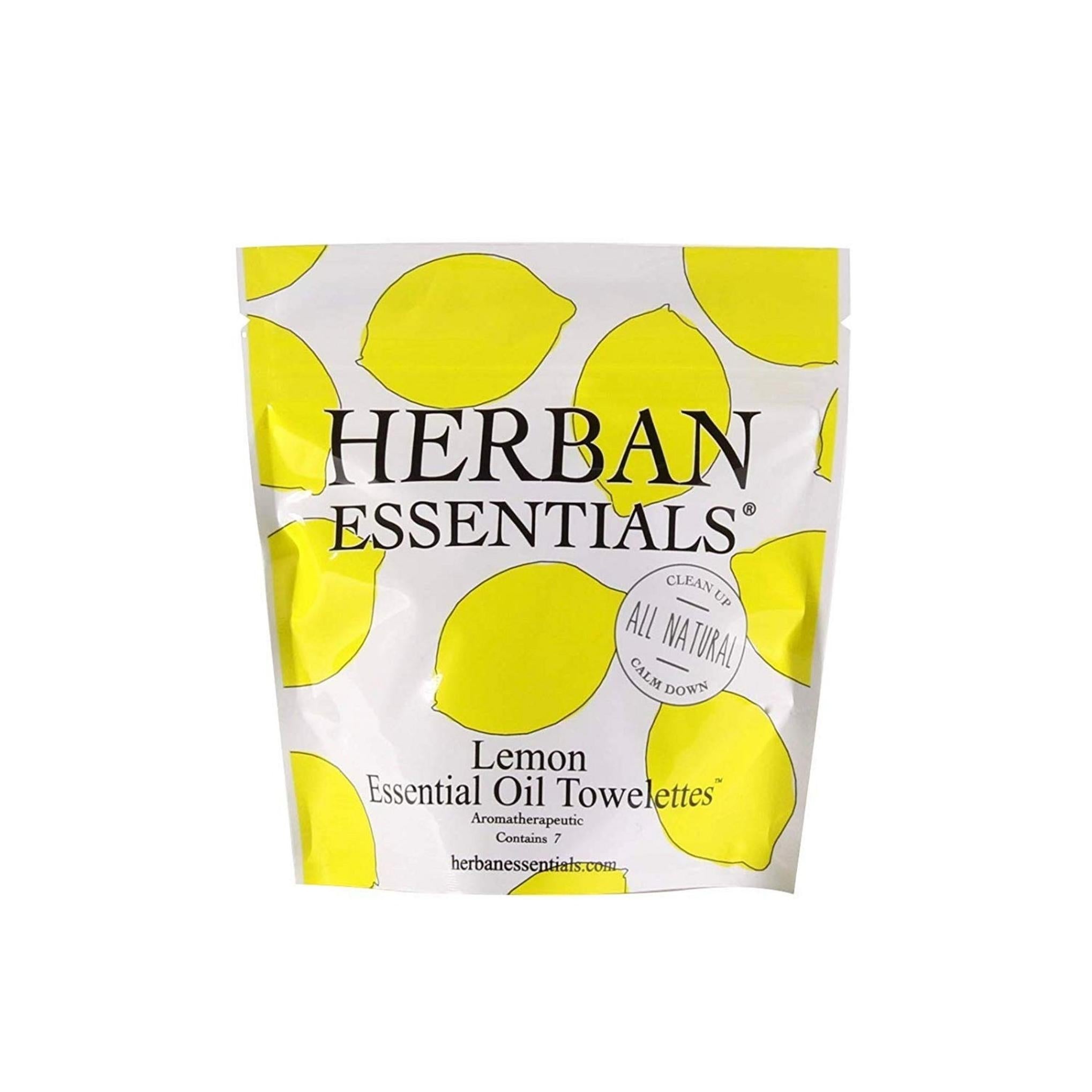 ハーバンエッセンシャルズ レモンオイル トワレット クレンジングティッシュ