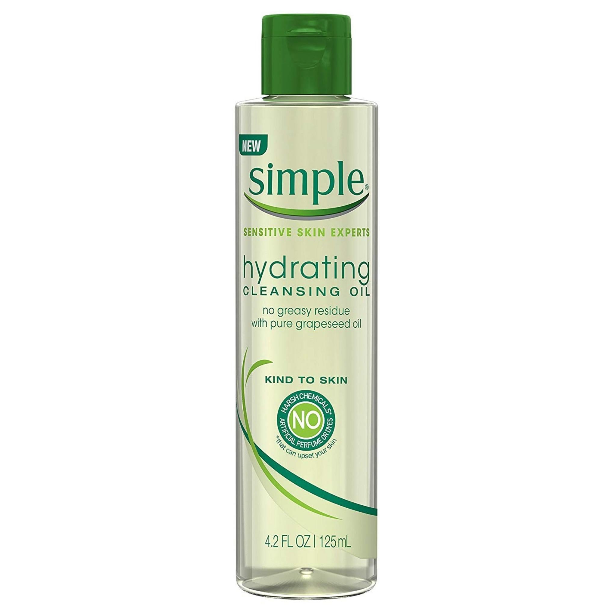 Huile nettoyante hydratante simple