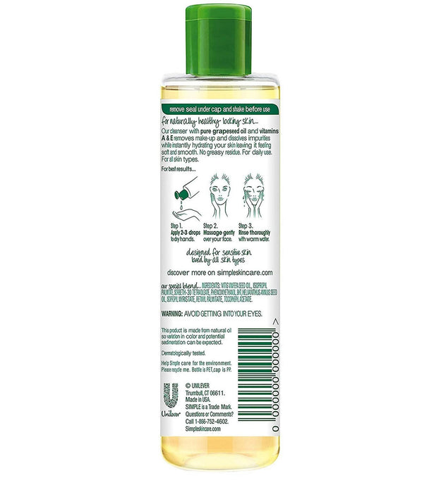 Simple Hydrating Cleansing Oil