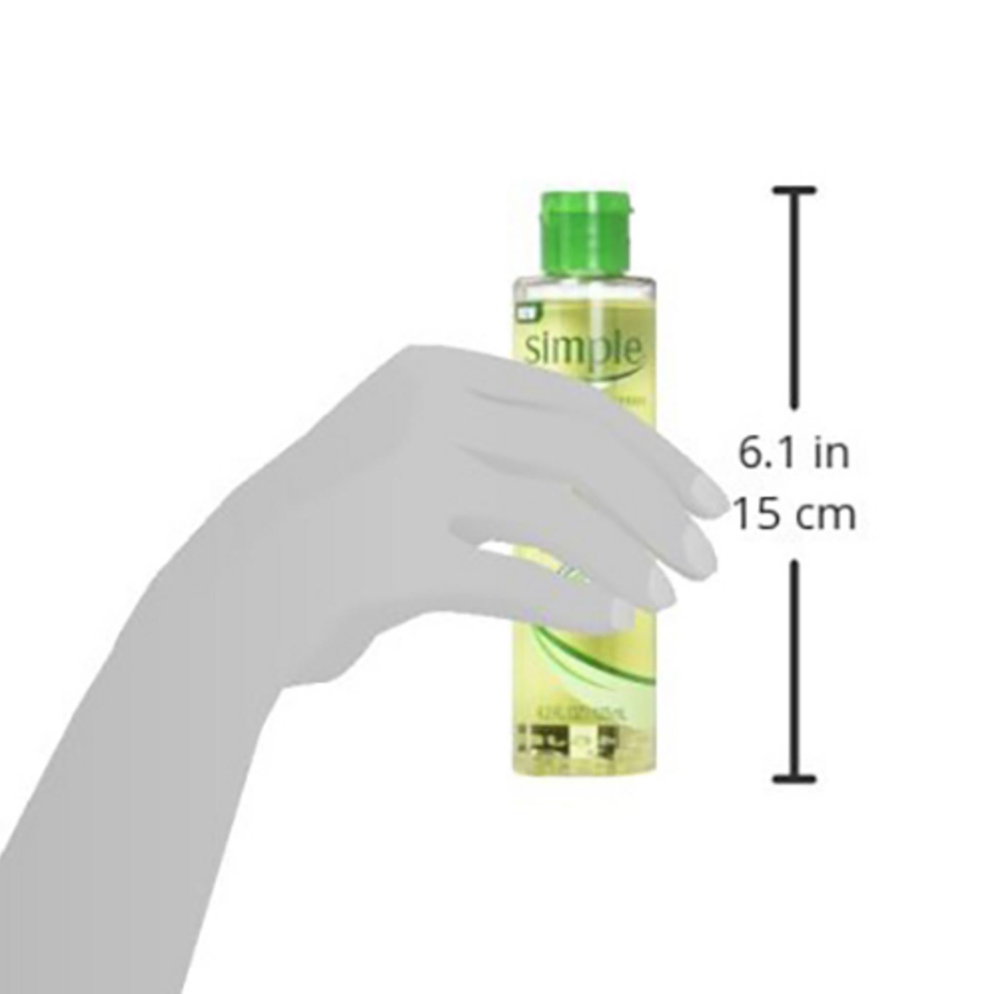 Huile nettoyante hydratante simple