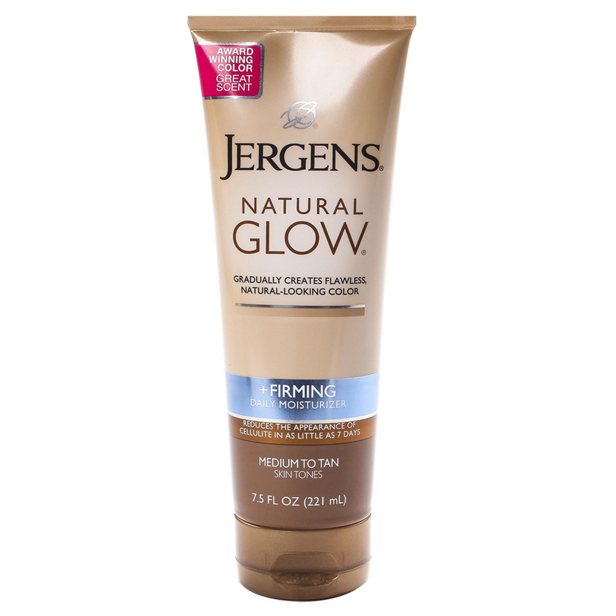 Jergens Hydratant Quotidien Naturel Éclat + Raffermissant Teint Moyen à Mate