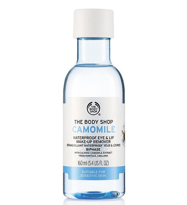 The Body Shop Chamomile Waterproof Eye and Lip Makeup Remover