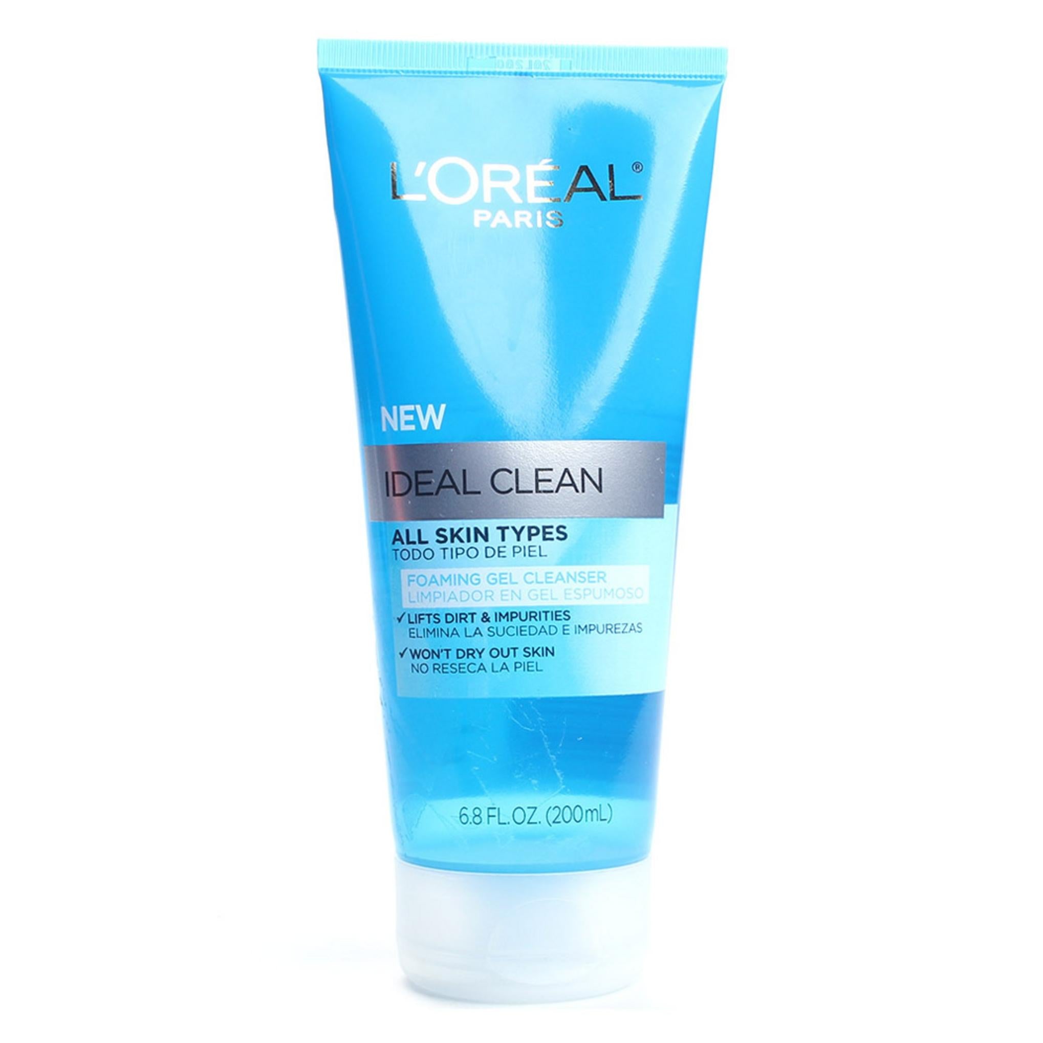 L'Oreal Paris Ideal Clean Gel Limpiador Espumoso