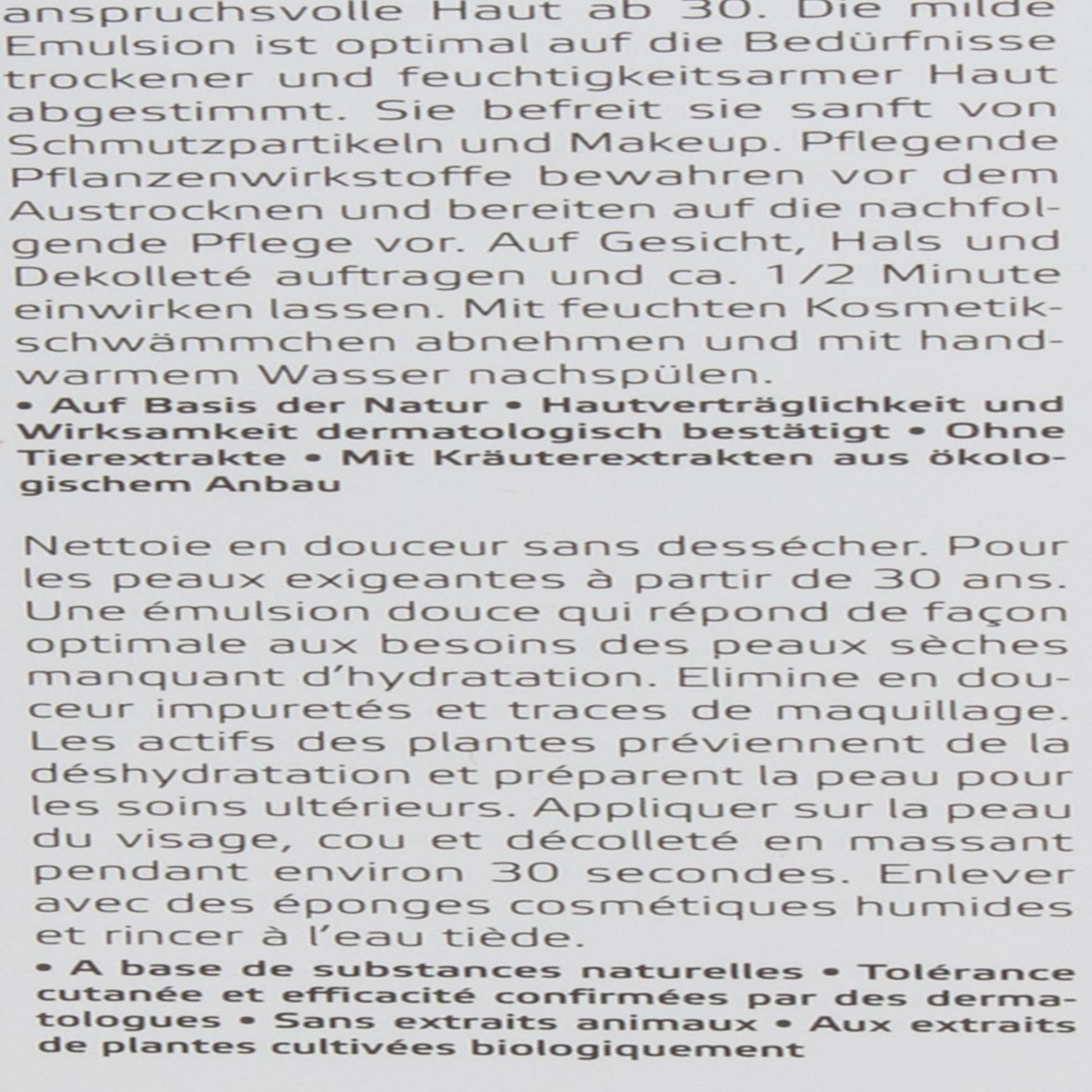 Leite de limpeza Annemarie Borlind Ll Generation