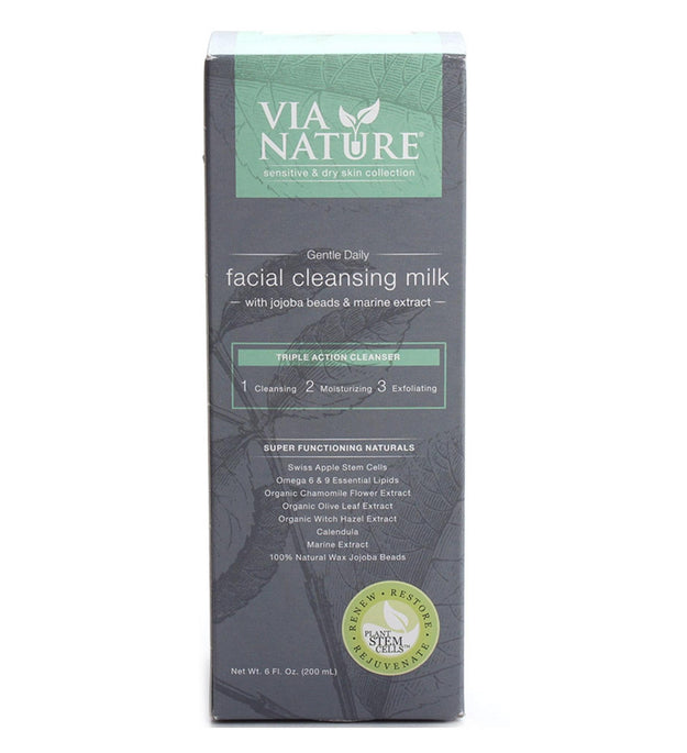 Leche limpiadora facial diaria suave Bianature