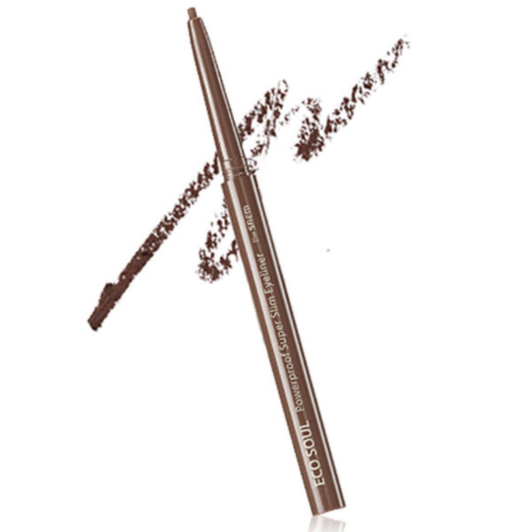 Delineador de ojos superfino The Saem Eco Soul Power Proof 0,1 g