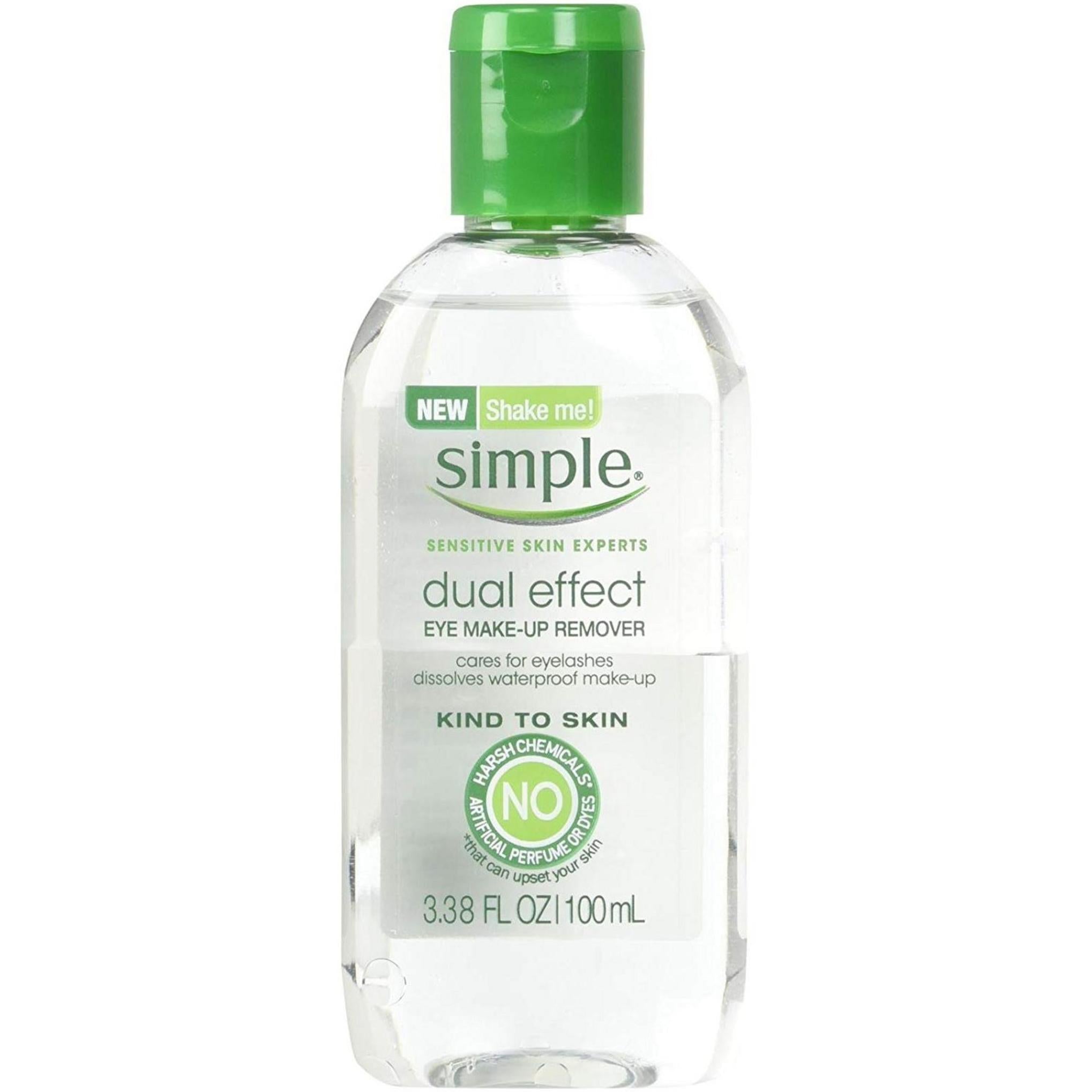 Démaquillant pour les yeux simple à double effet