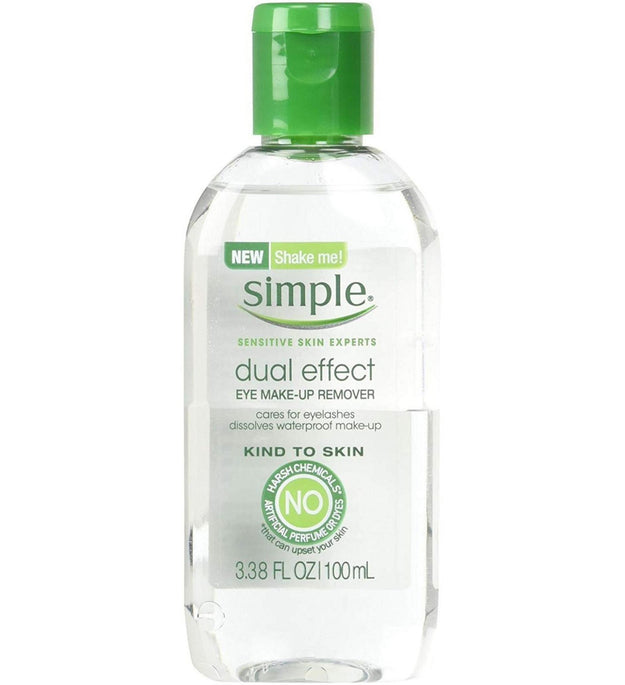 Simple Dual Effect Eye Makeup Remover