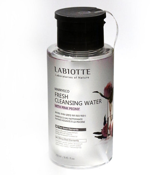 Labiotte Merieco Fresh Pink Peony Cleansing Water
