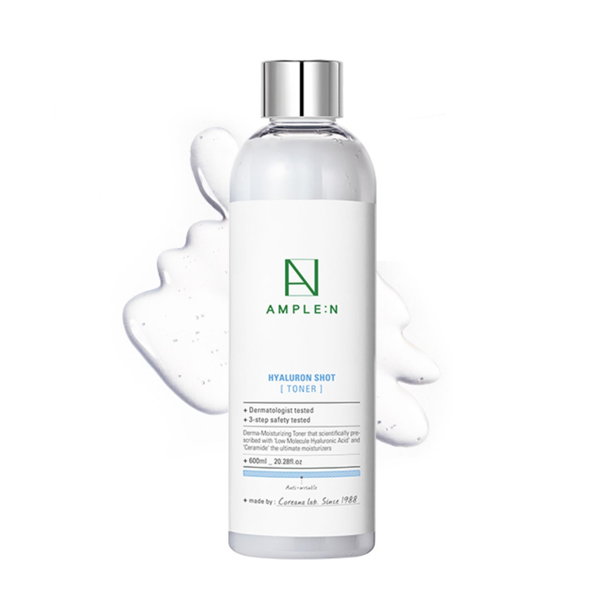 Coreana Ampoule & Hyaluron Shot Toner grande capacité