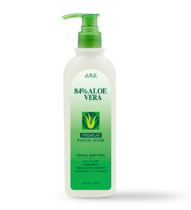JNC Aloe Vera 84% Aloe Vera Detergente viso premium