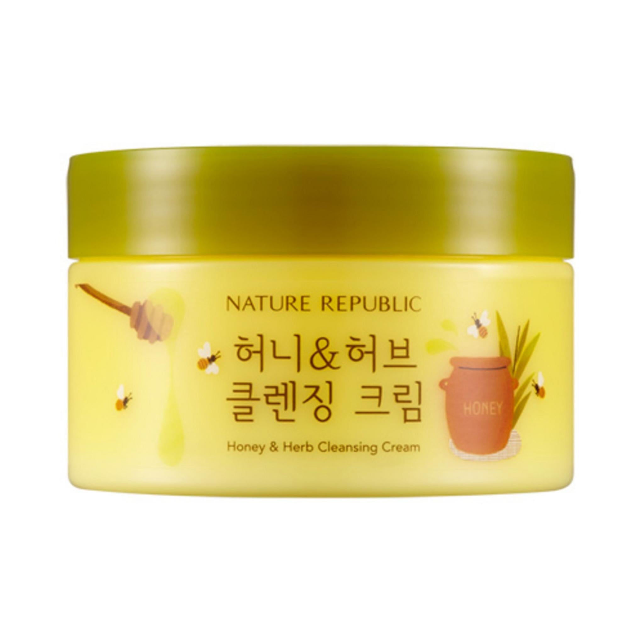 Crème nettoyante au miel et aux herbes Nature Republic