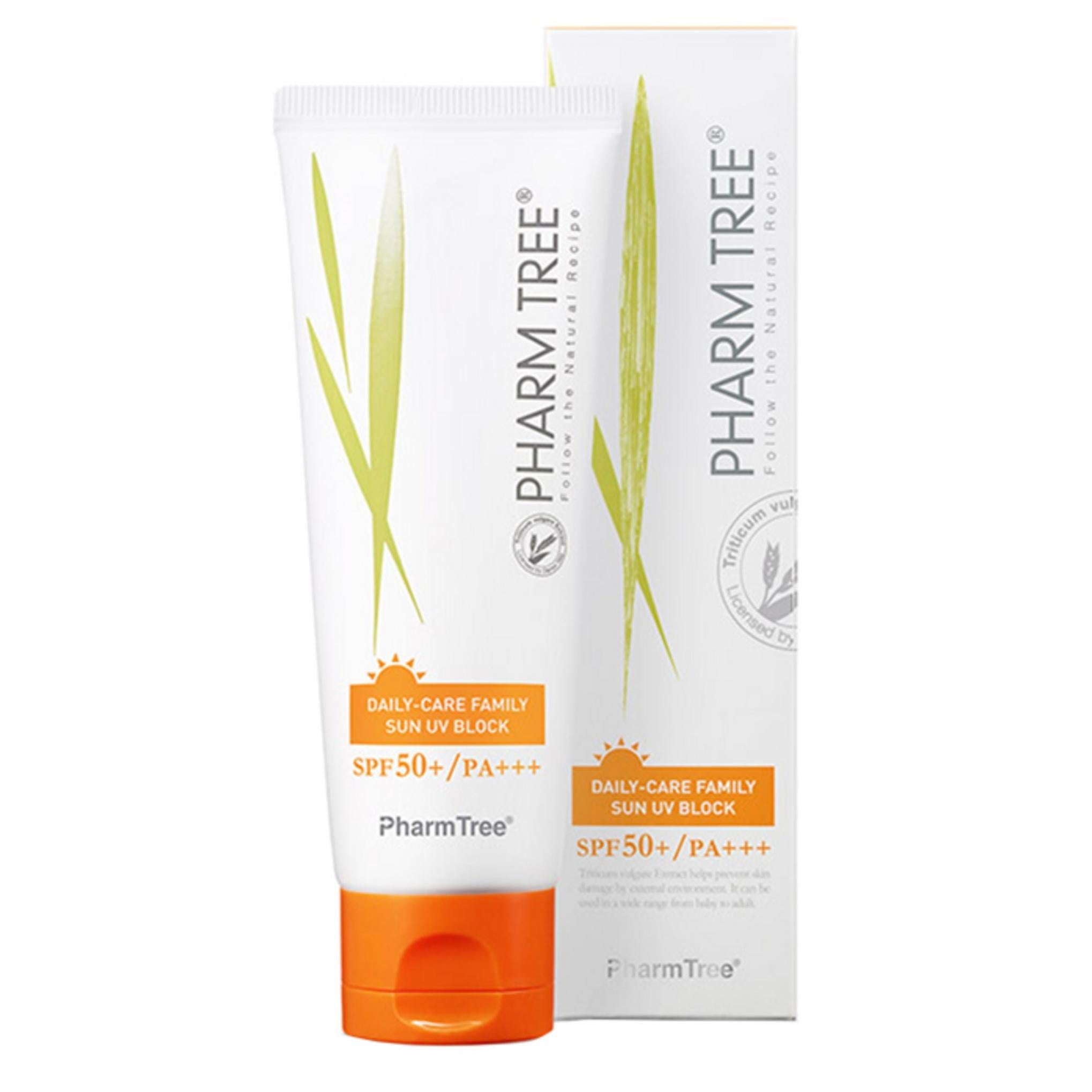 Protector solar de la familia de las palmeras, protección UV FPS 50+ PA+++