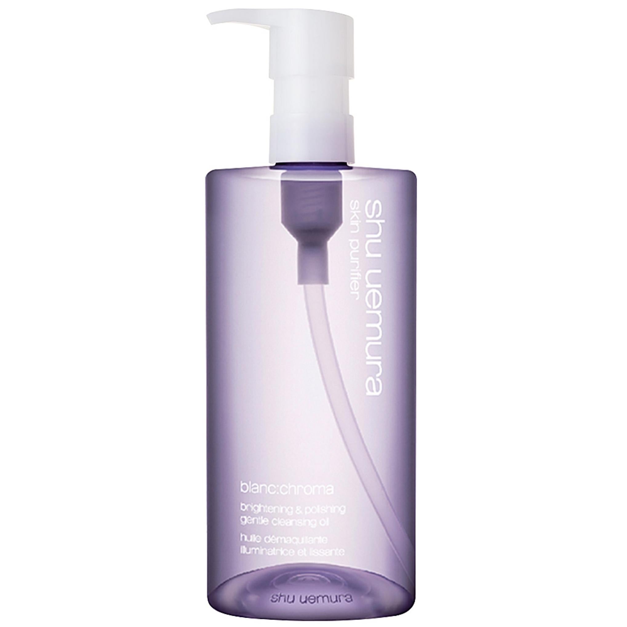 Shu Uemura Blanc Chroma Óleo de limpeza suave iluminador e polidor