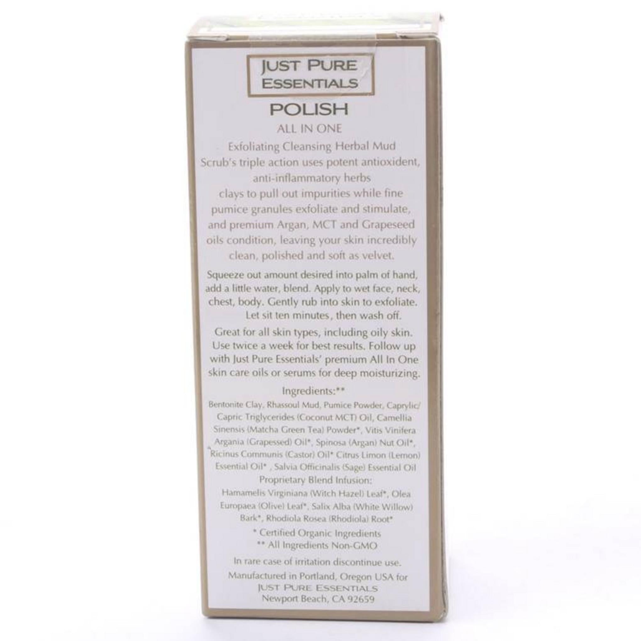 Just Pure Essentials Cila Yüz ve Vücut için Hepsi Bir Arada Peeling