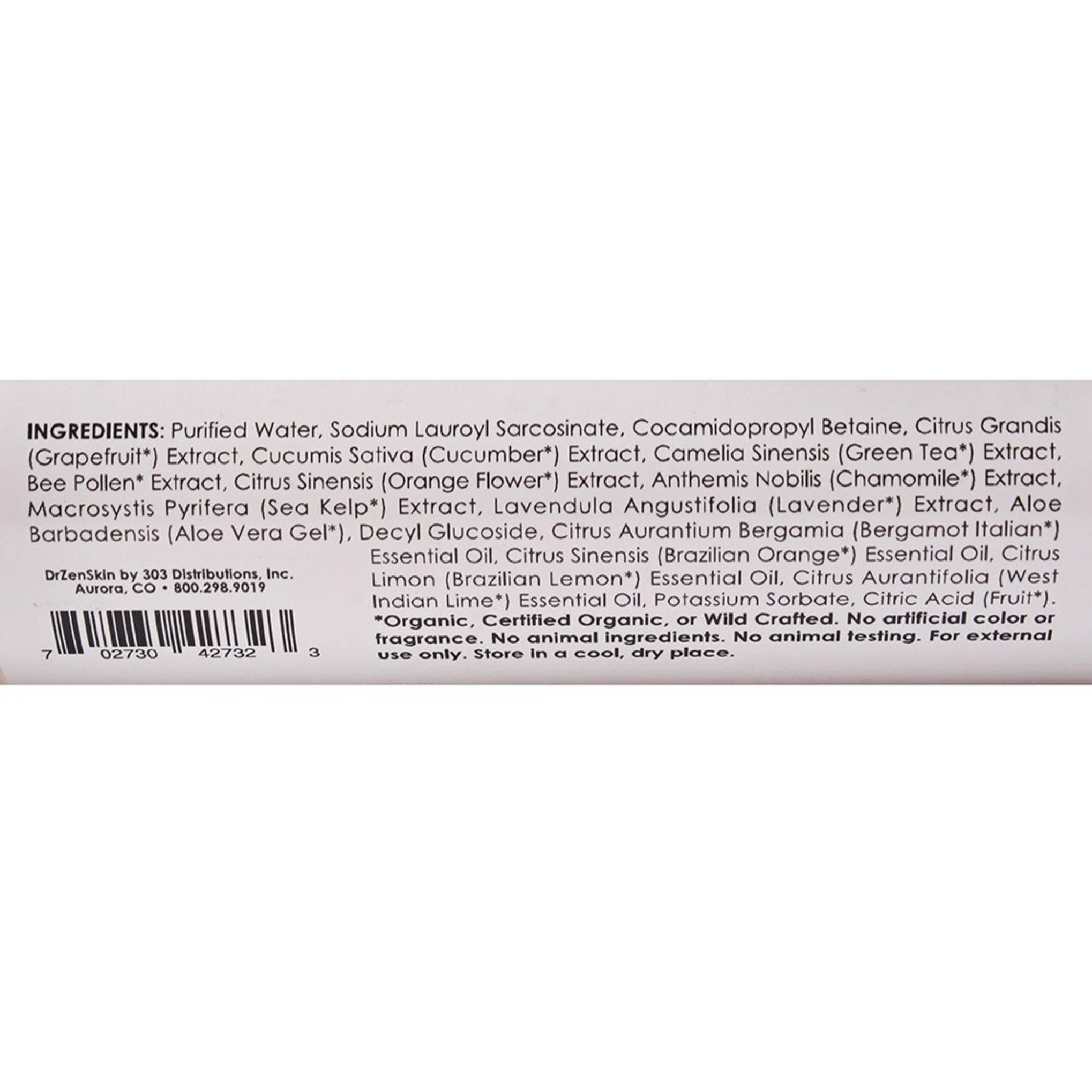 Dr. Genskin Skin Resurfacing Facial Wash Italian Bergamot & Brazilian Orange