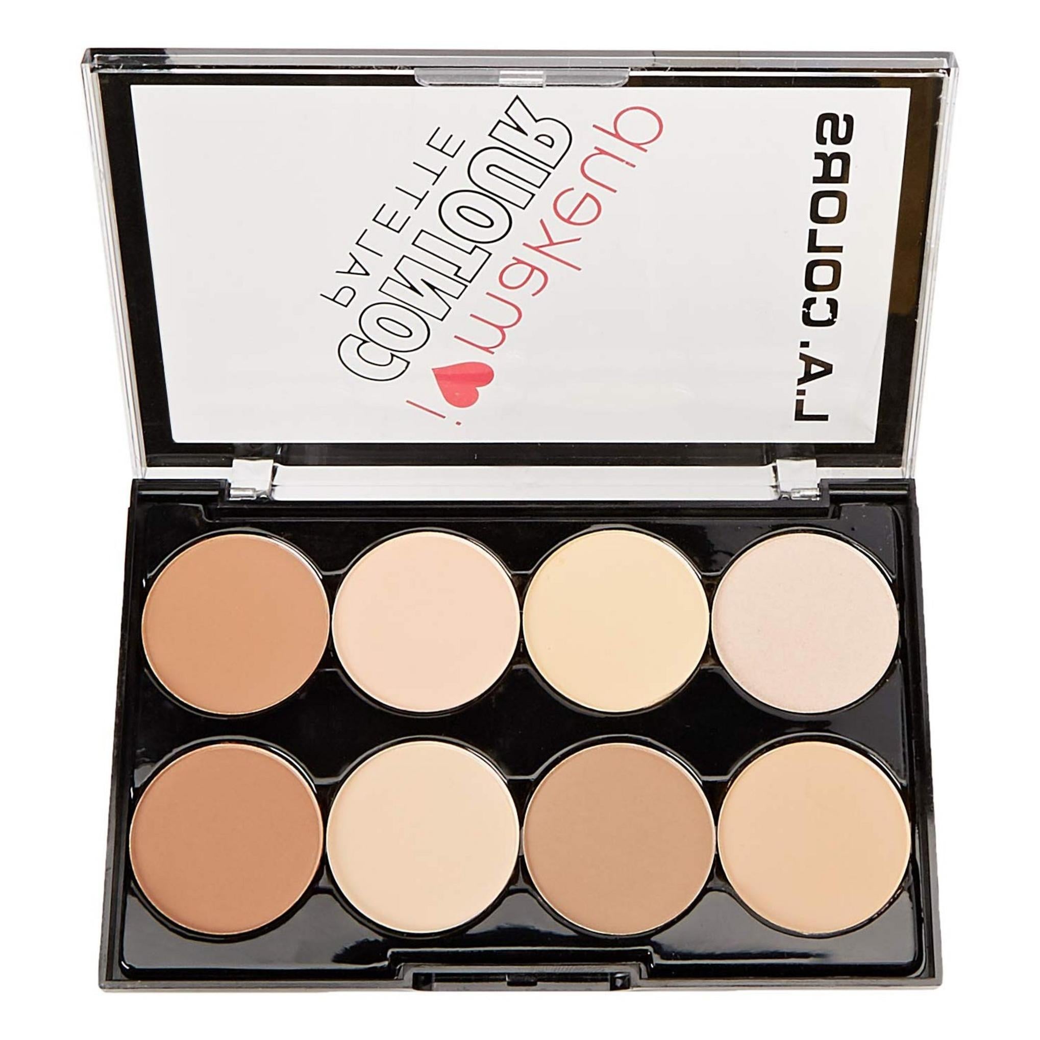 Palette di ombretti LA Colors Eye Love Makeup Contour 28,8 g