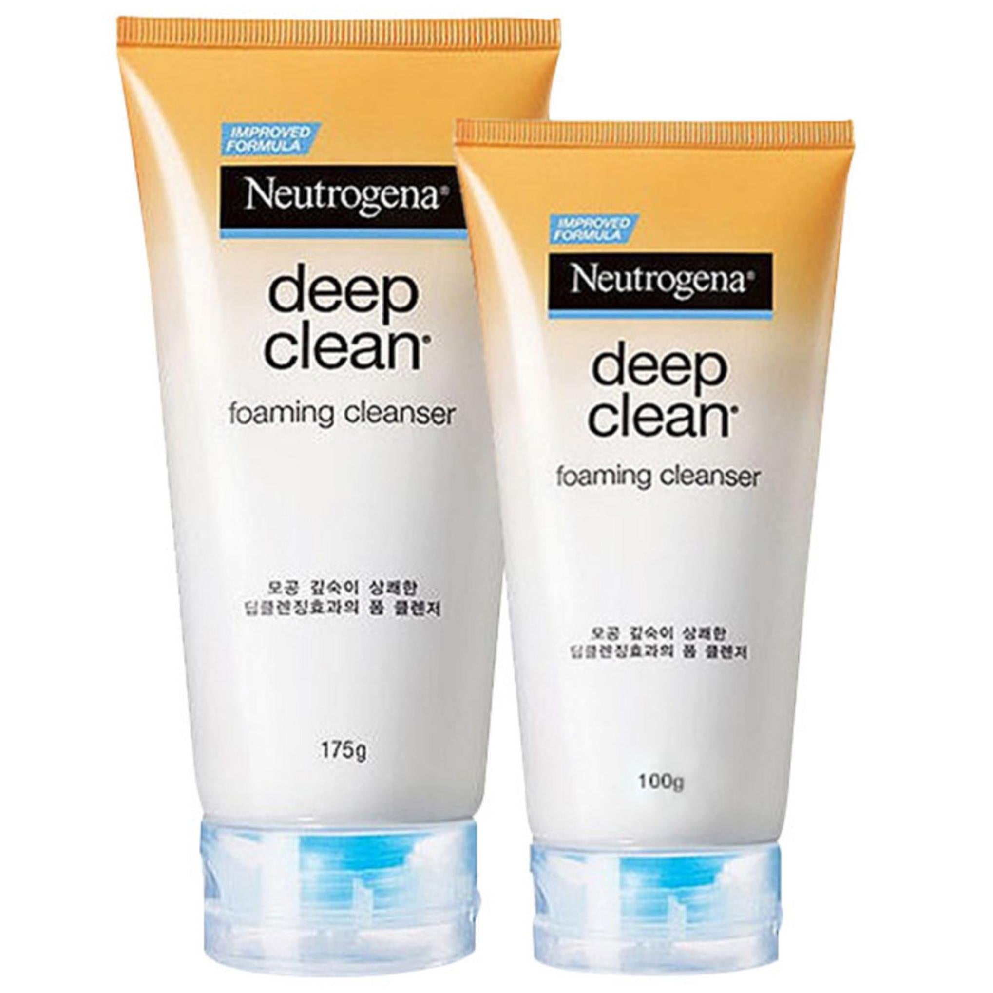 نيوتروجينا منظف رغوي عميق التنظيف 175 جم + 100 جم