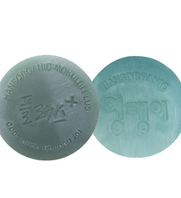 Hans Organic Mokele Bee Plus + Youngtaengi Cleansing Soap Blue Set