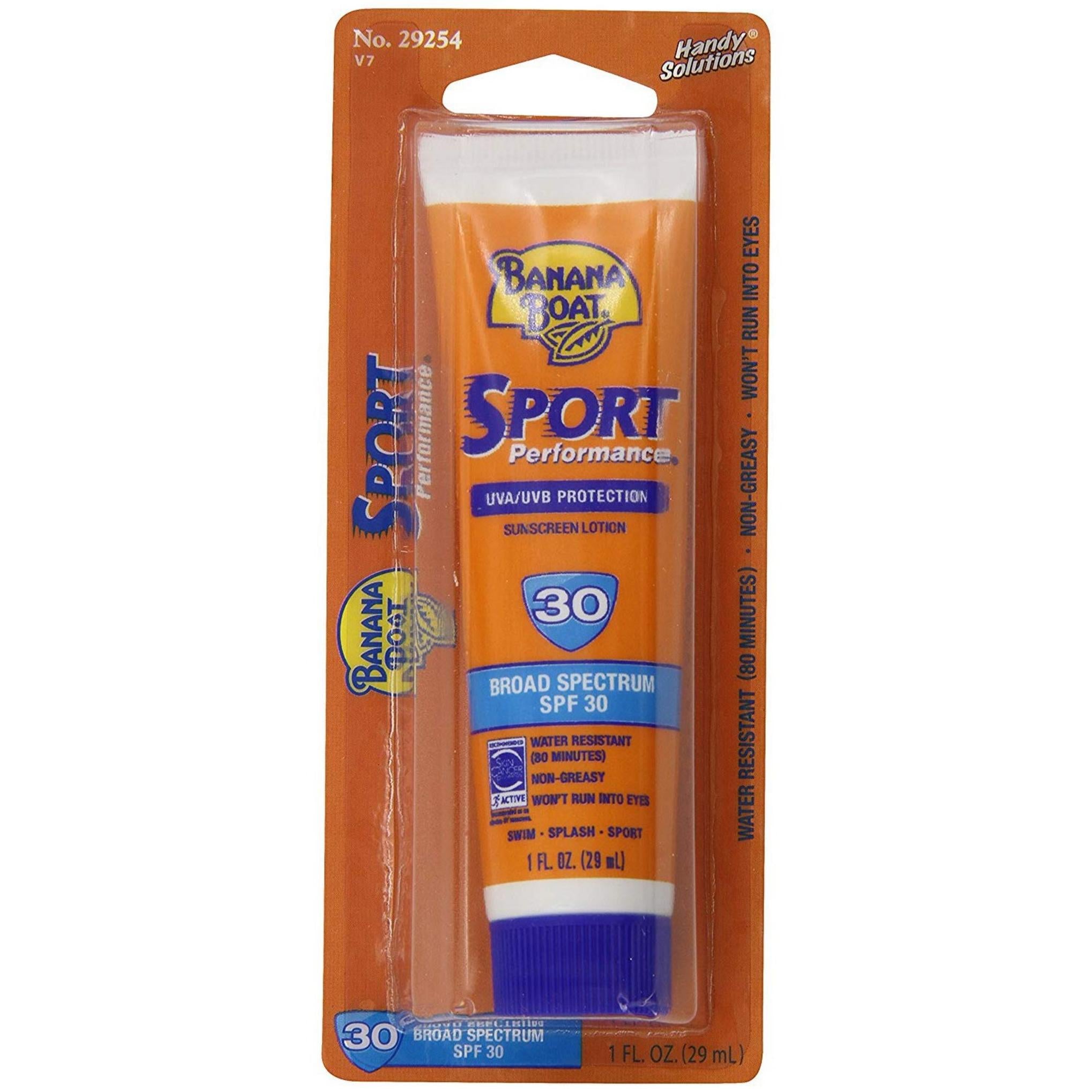 Loción protectora solar Banana Boat Sports Performance SPF30