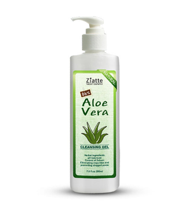 Jiate 86% Gel Nettoyant Aloe Vera (1er nettoyant visage_démaquillant)