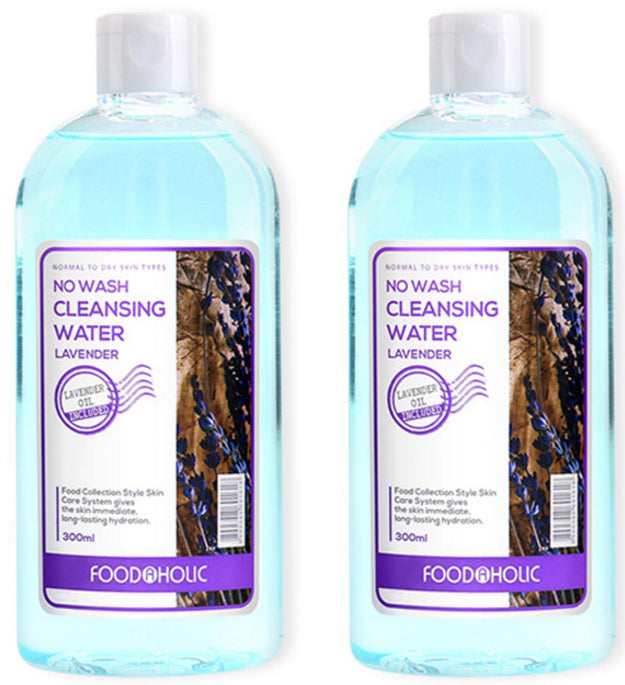 Food A Holic No Wash Cleansing Water Lavender