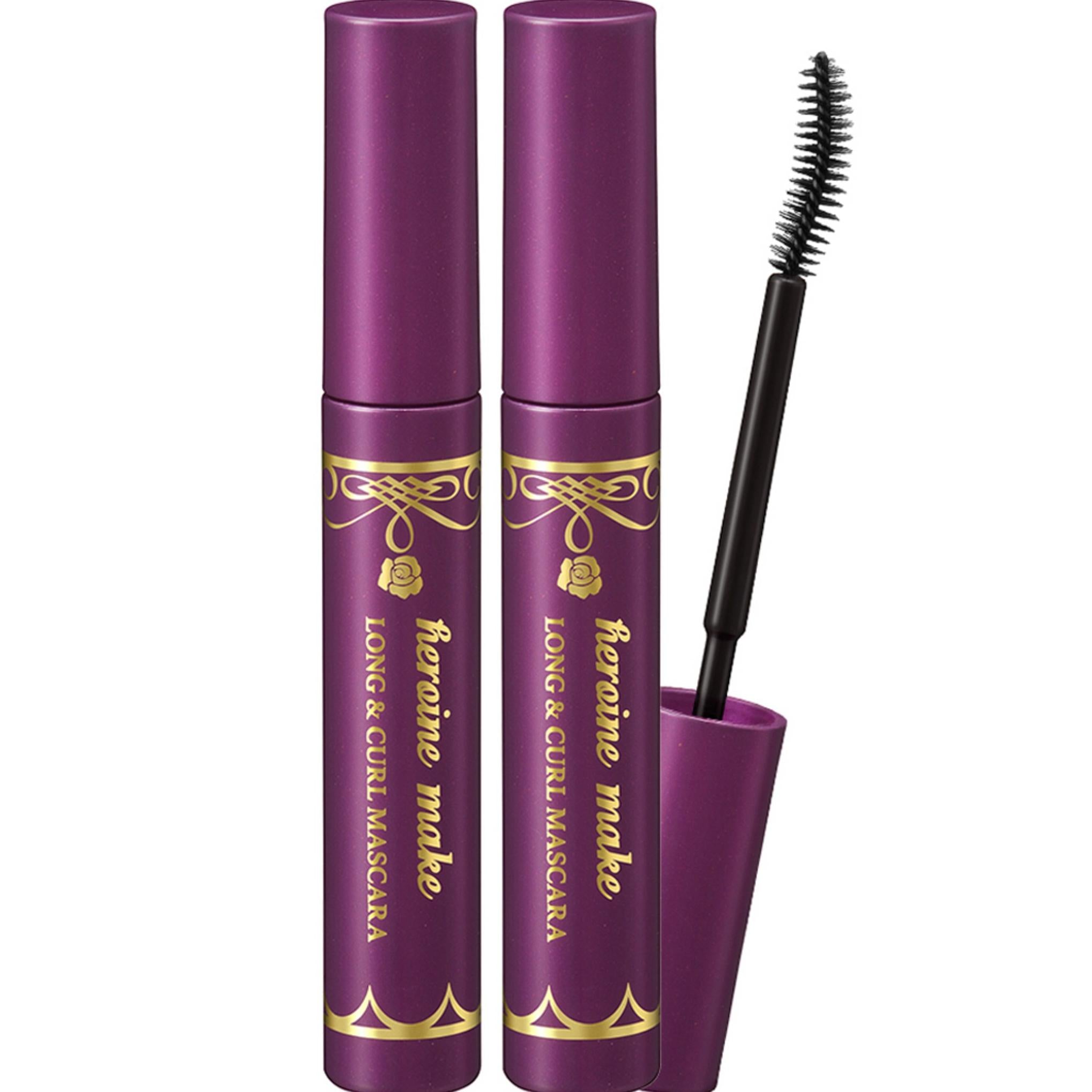 Máscara de pestañas Kiss Me Heroine Make Long & Curl EX 6 g