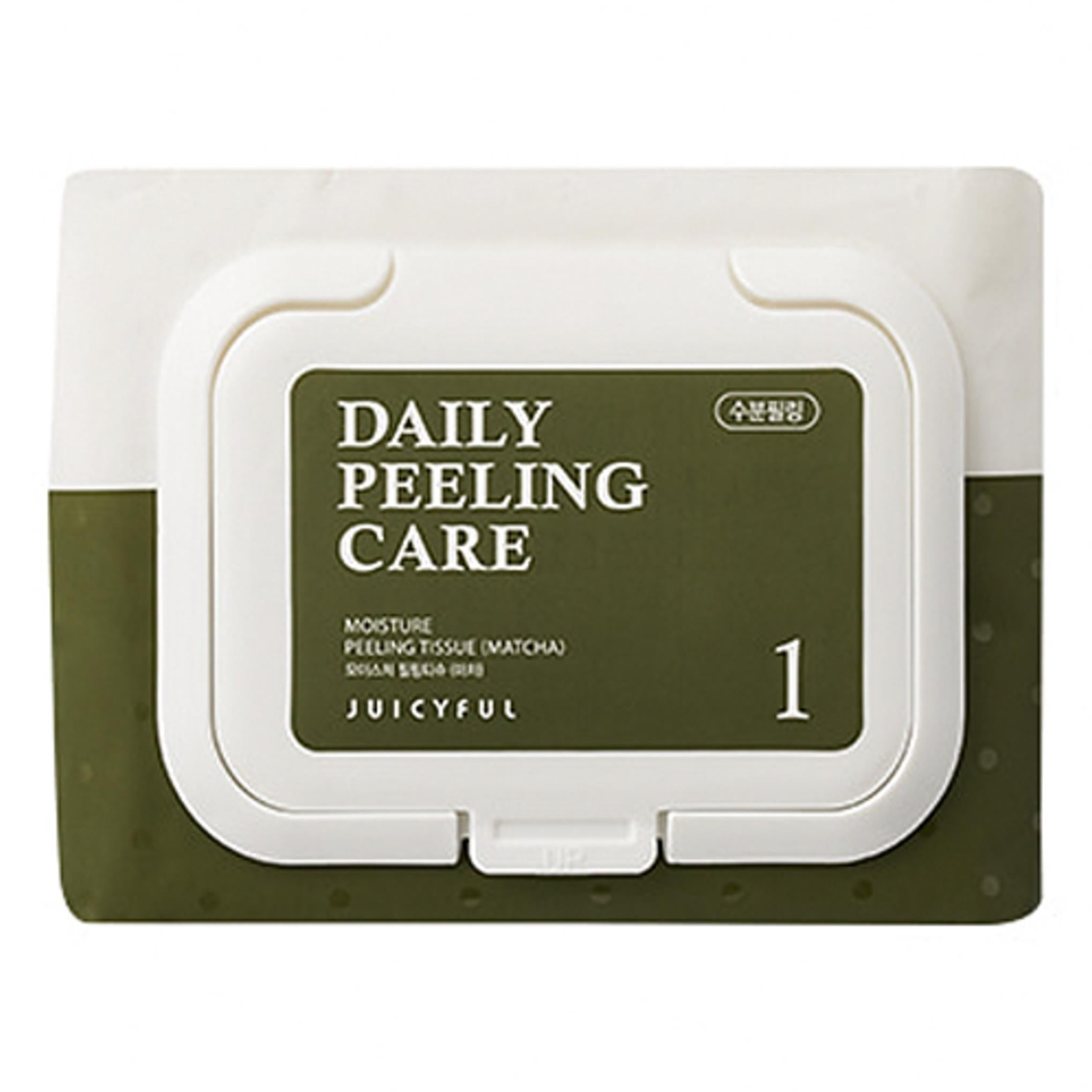 Juicyple Daily Moisture Peeling Cleansing Tissue Macha