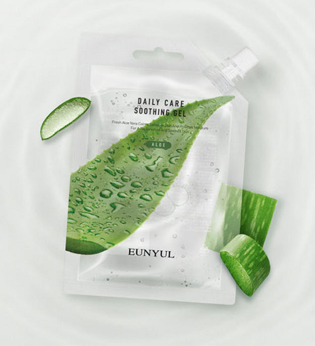 Gel calmante de aloe vera para el cuidado diario de Eunyul