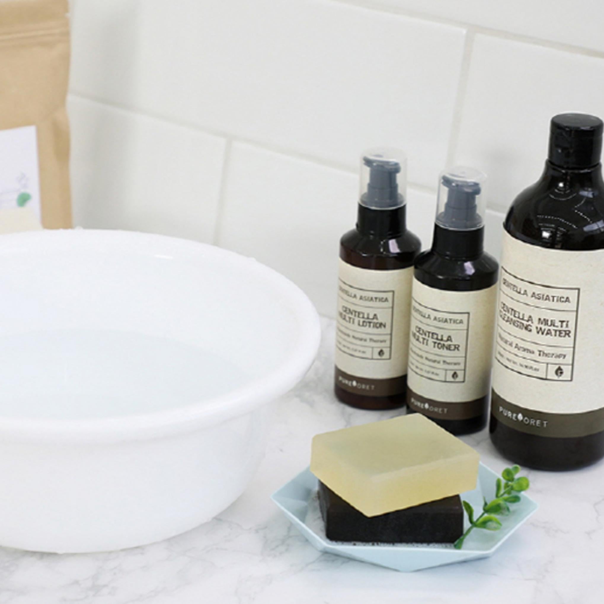 Purepore Smooth Skin N очищающее мыло с бобами мунг