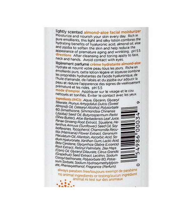 Earth Science Almond-Aloe Moisturizer