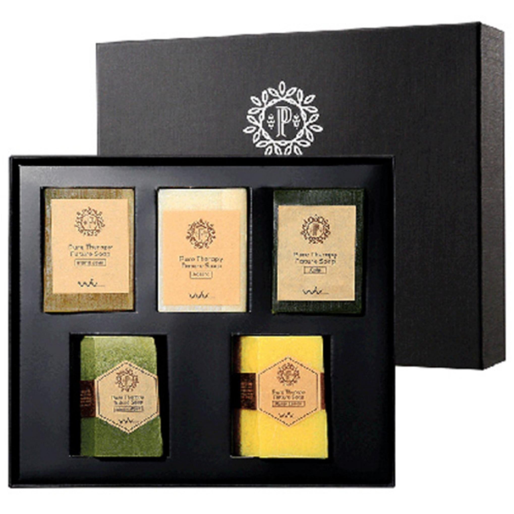 Набор из 5 натуральных мыл Fienne Pure Therapy