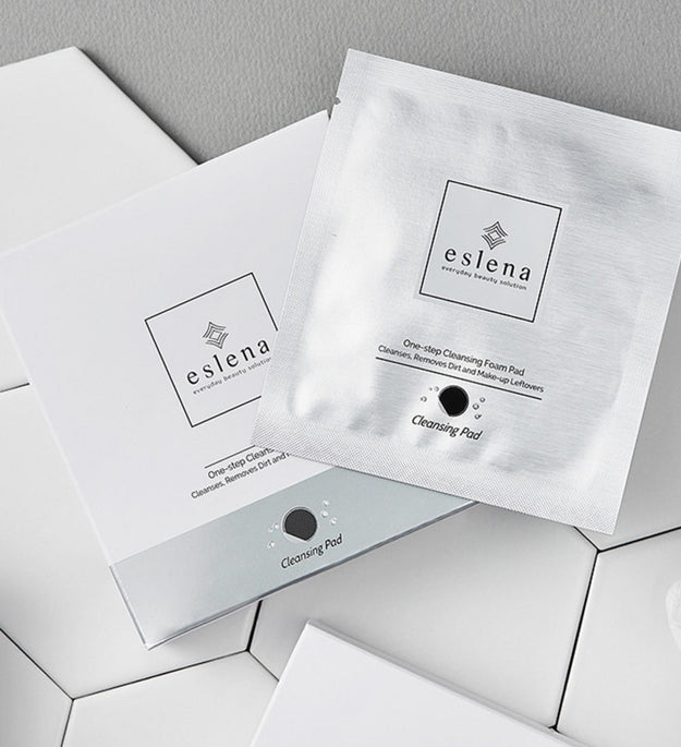Eslena One Step Cleansing Foam Pad 8g