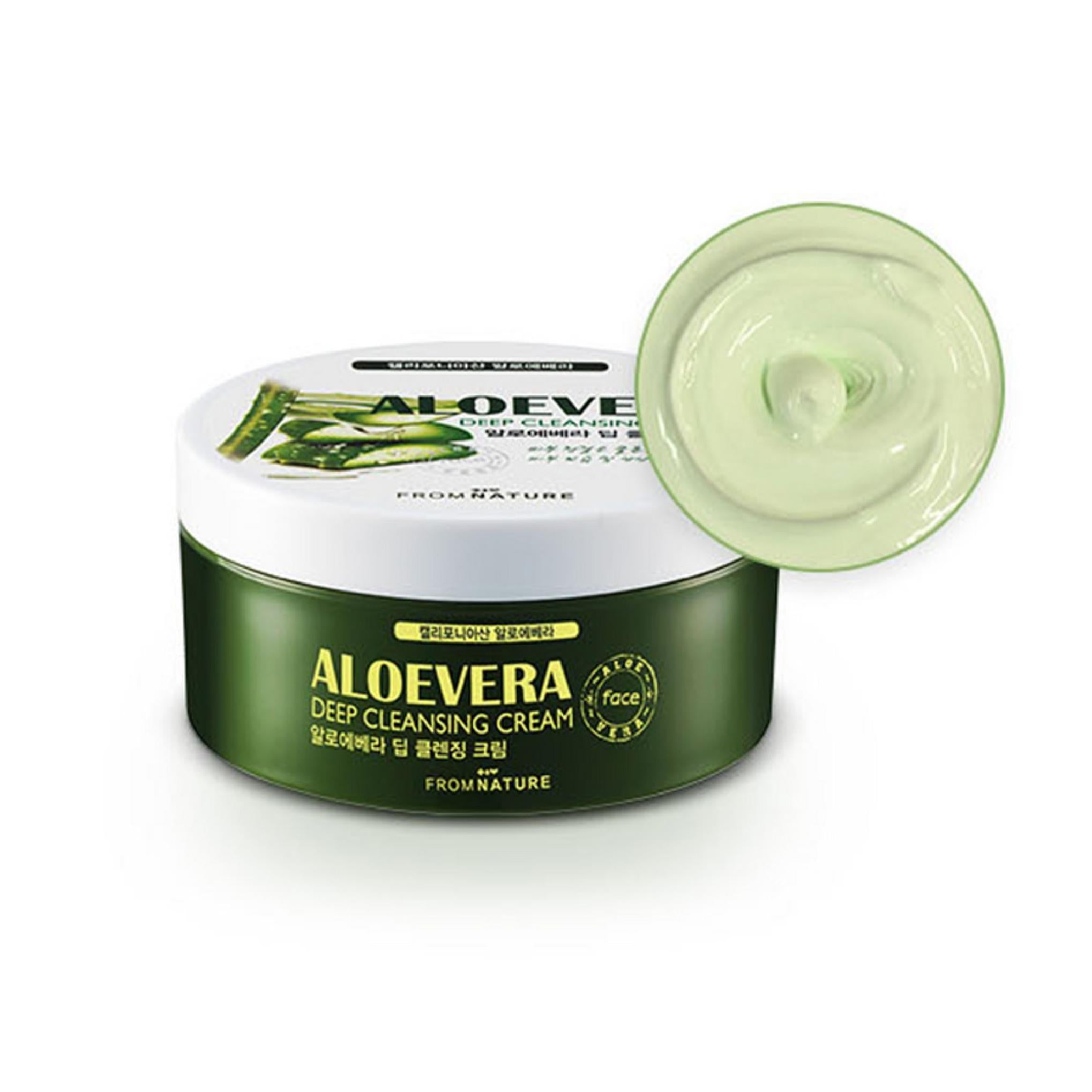 Fromnature Aloe Vera Deep Cleansing Cream Green