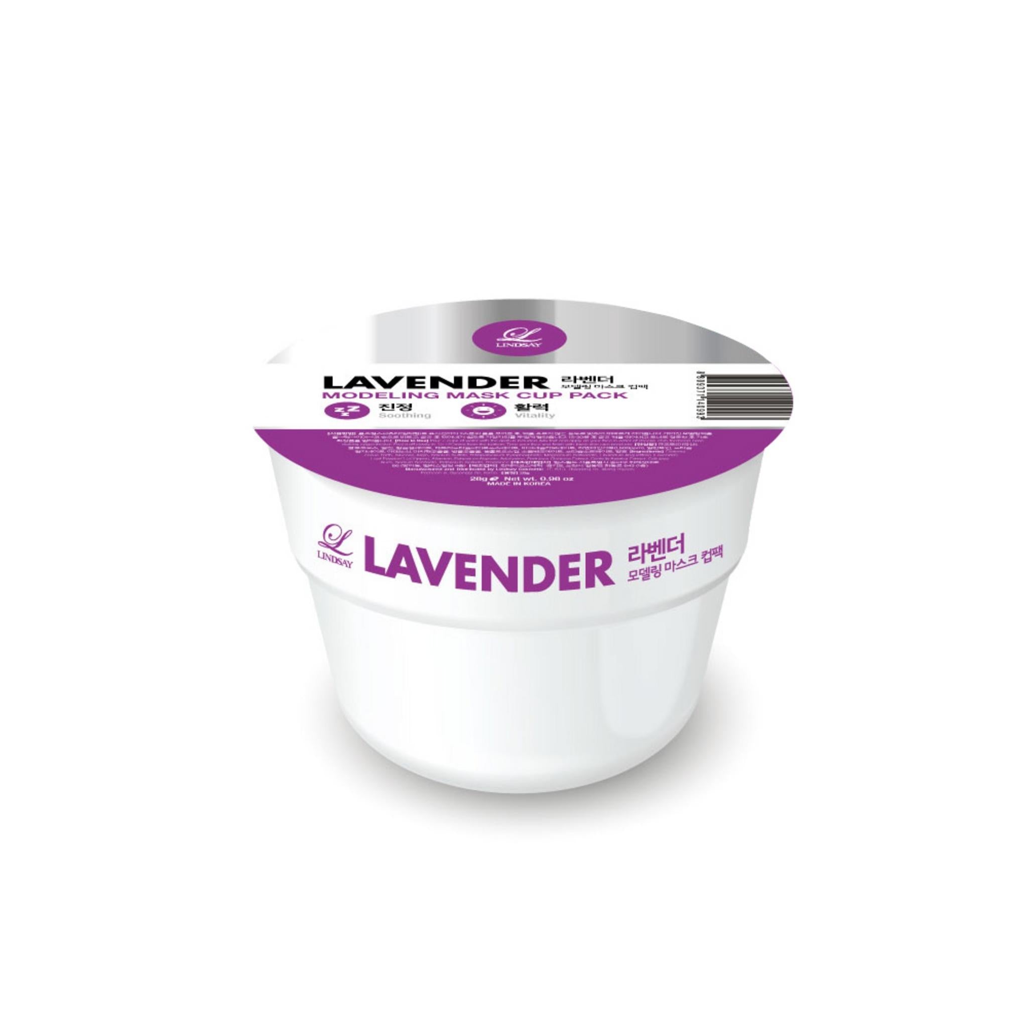 Paquete de modelado de taza de lavanda Lindsay de 28 g