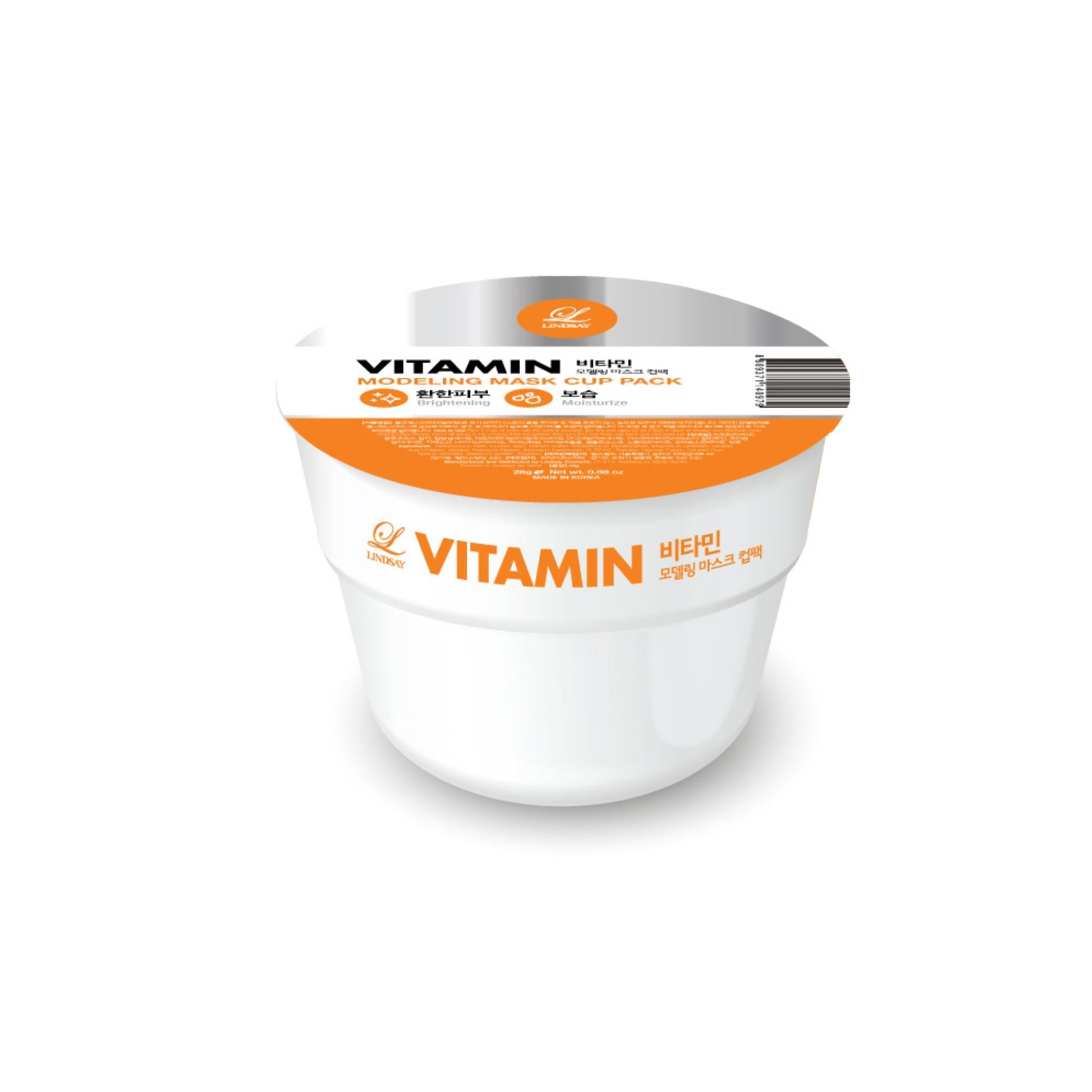 Paquete de modelado de Lindsay Vitamin Cup de 28 g