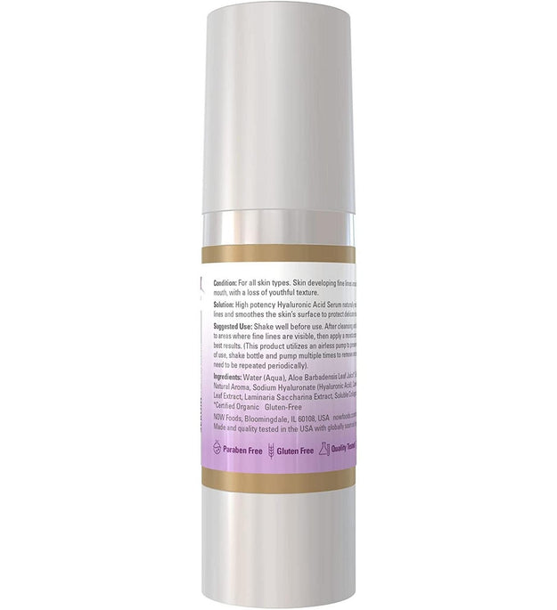 Now Foods Hyaluronic Acid Firming Serum