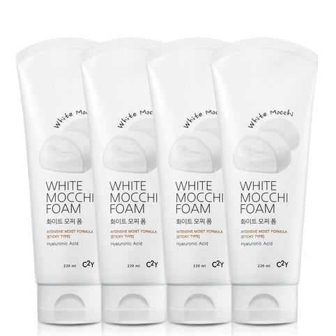 رغوة التنظيف موتشي البيضاء