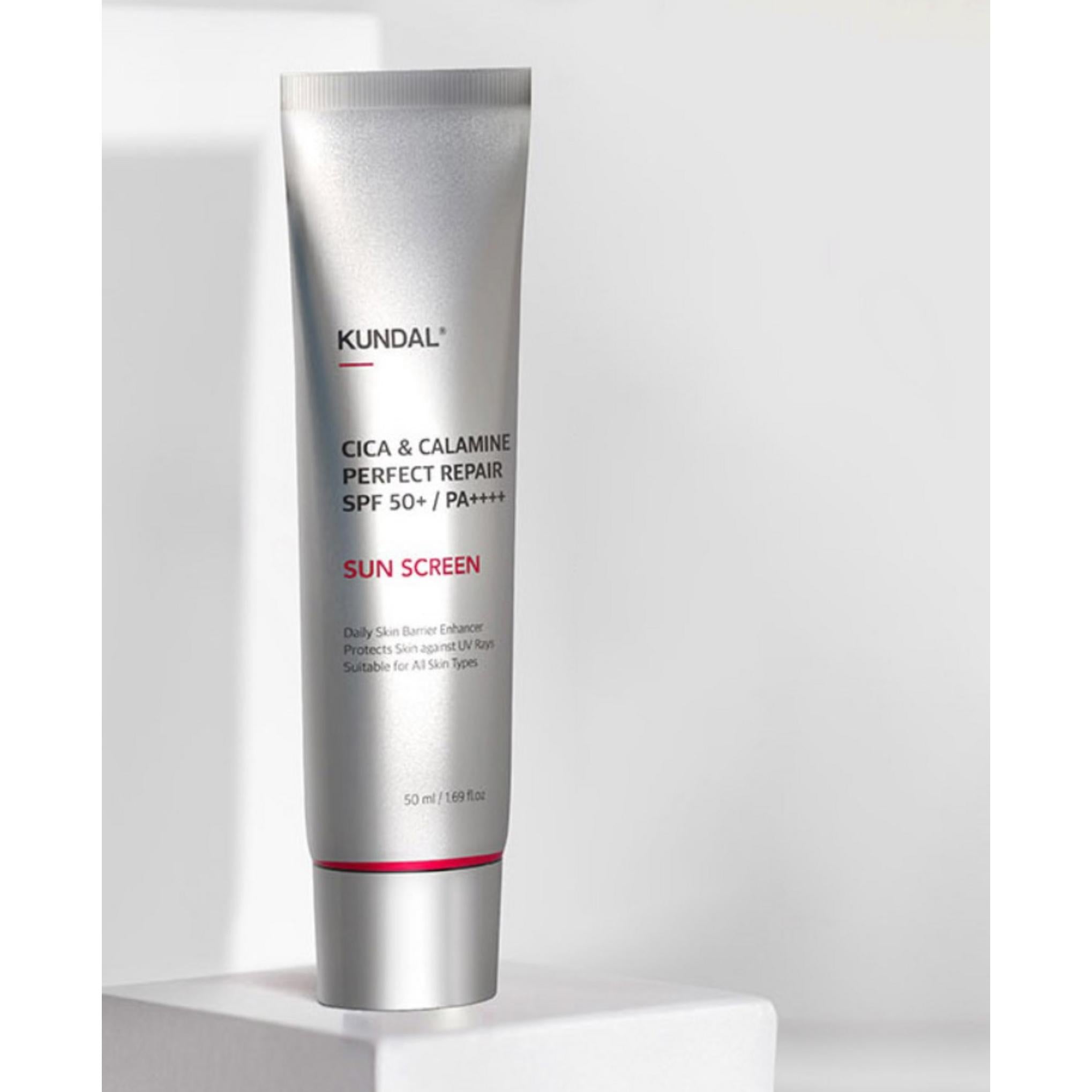 Kundal Cica & Calamine Crema Solar Reparación Perfecta SPF50+ PA++++