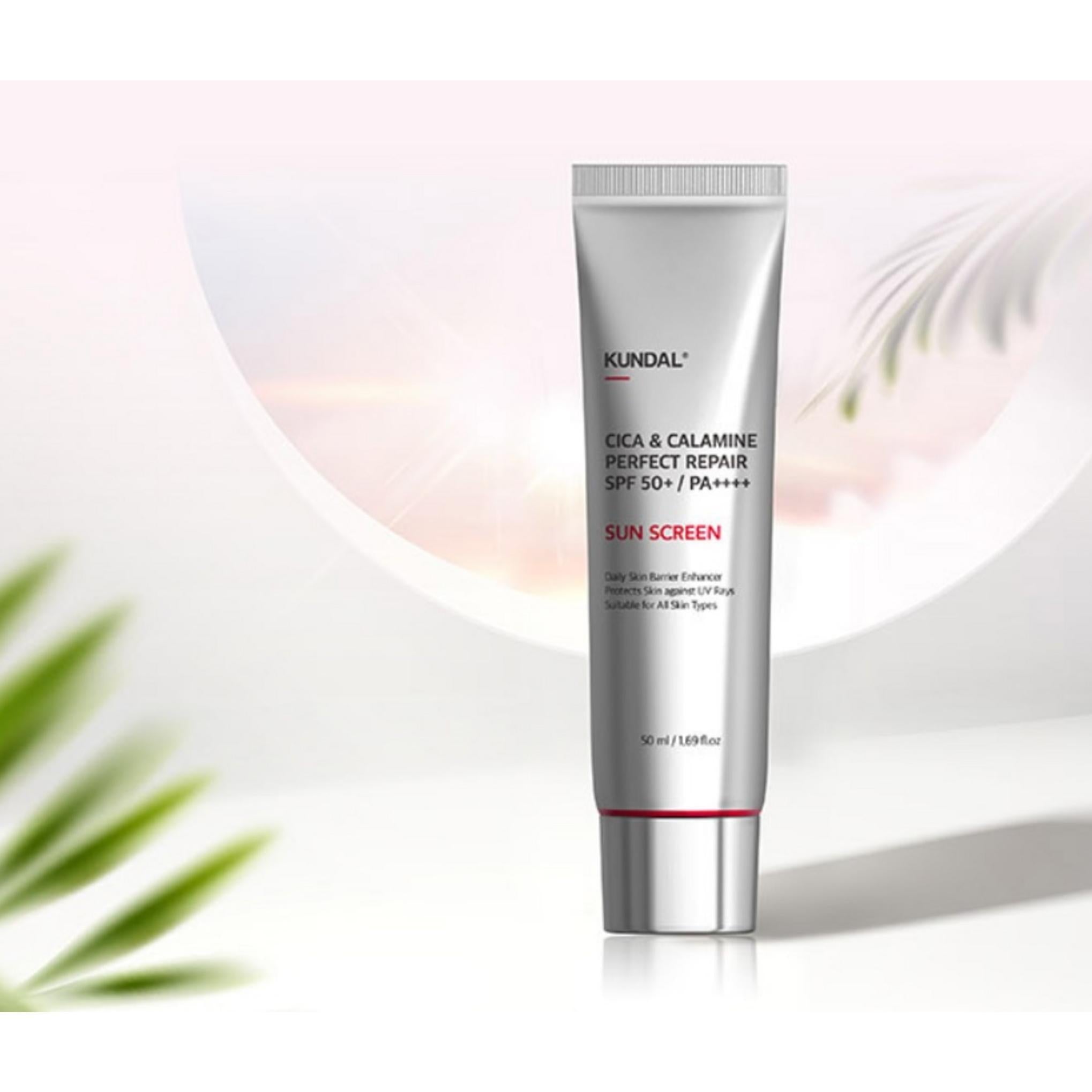 Kundal Cica & Calamine Crema Solar Reparación Perfecta SPF50+ PA++++