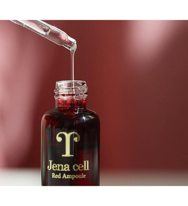 Genacell Supercell Red Ampoule (single item 1 bottle) contains astaxanthin for whitening, wrinkle improvement and antioxidant effect