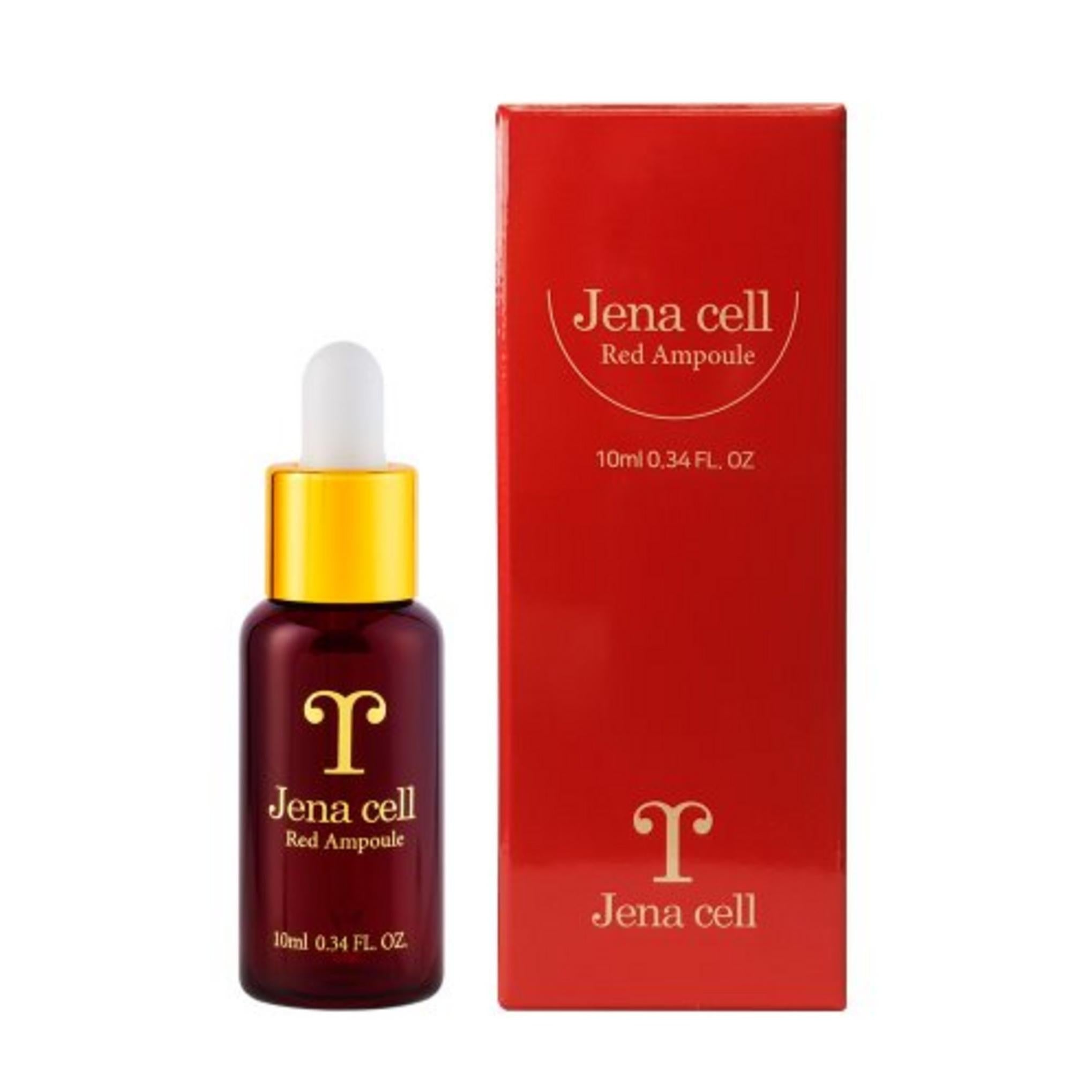 Genacell Supercell Red Ampoule (single item 1 bottle) contains astaxanthin for whitening, wrinkle improvement and antioxidant effect