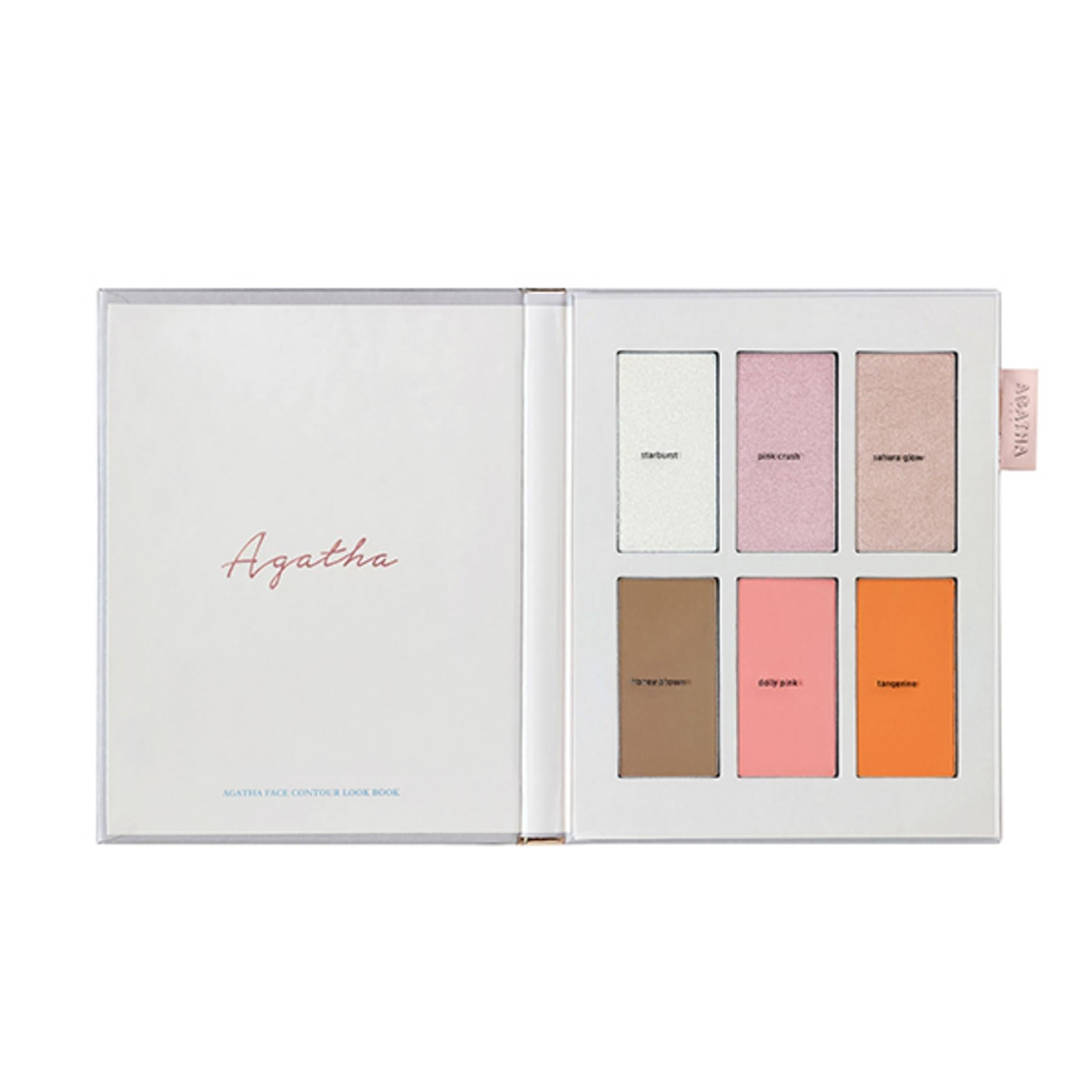 Lookbook de contorno facial Agata