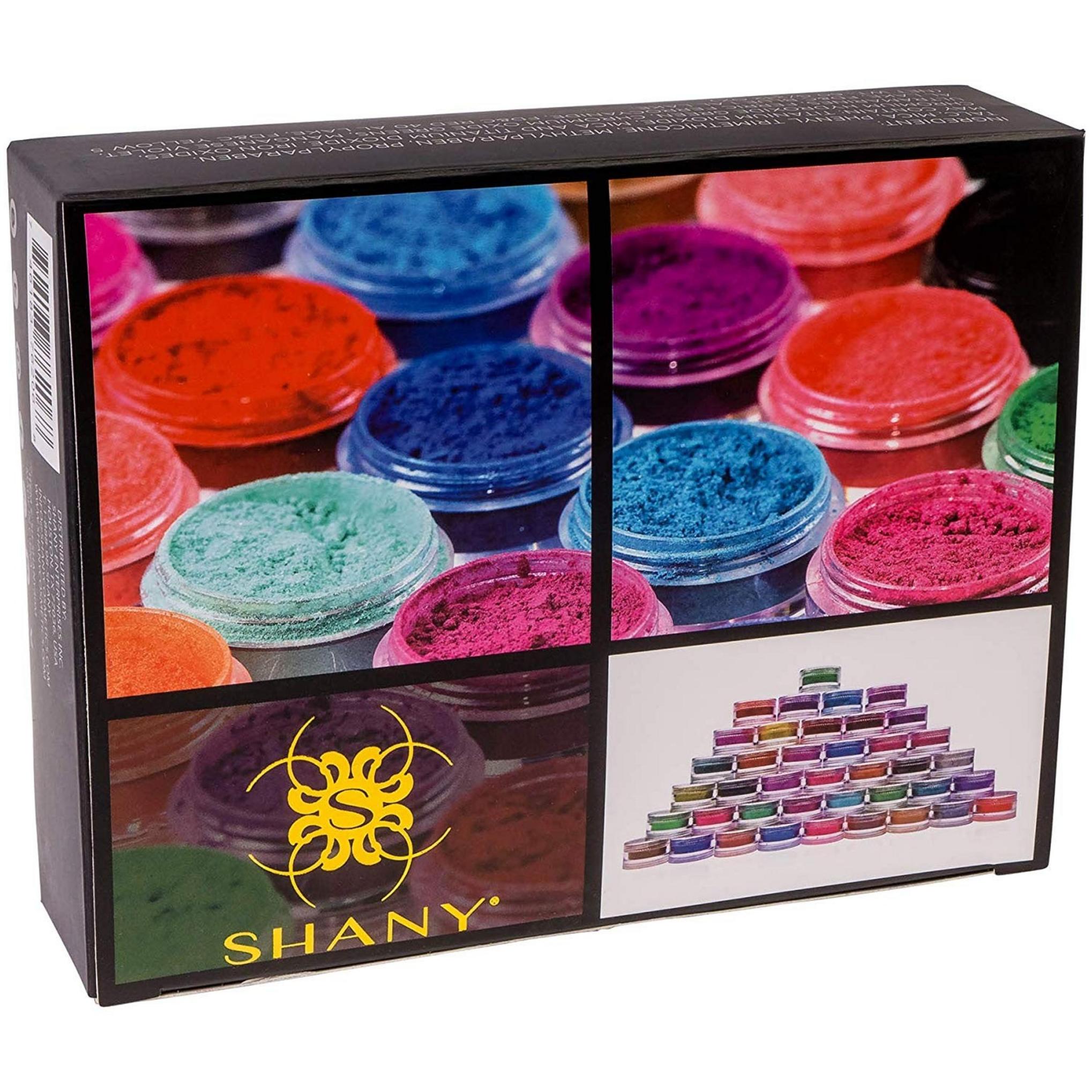 Набор рассыпчатых минеральных теней для век Shani 40 цветов