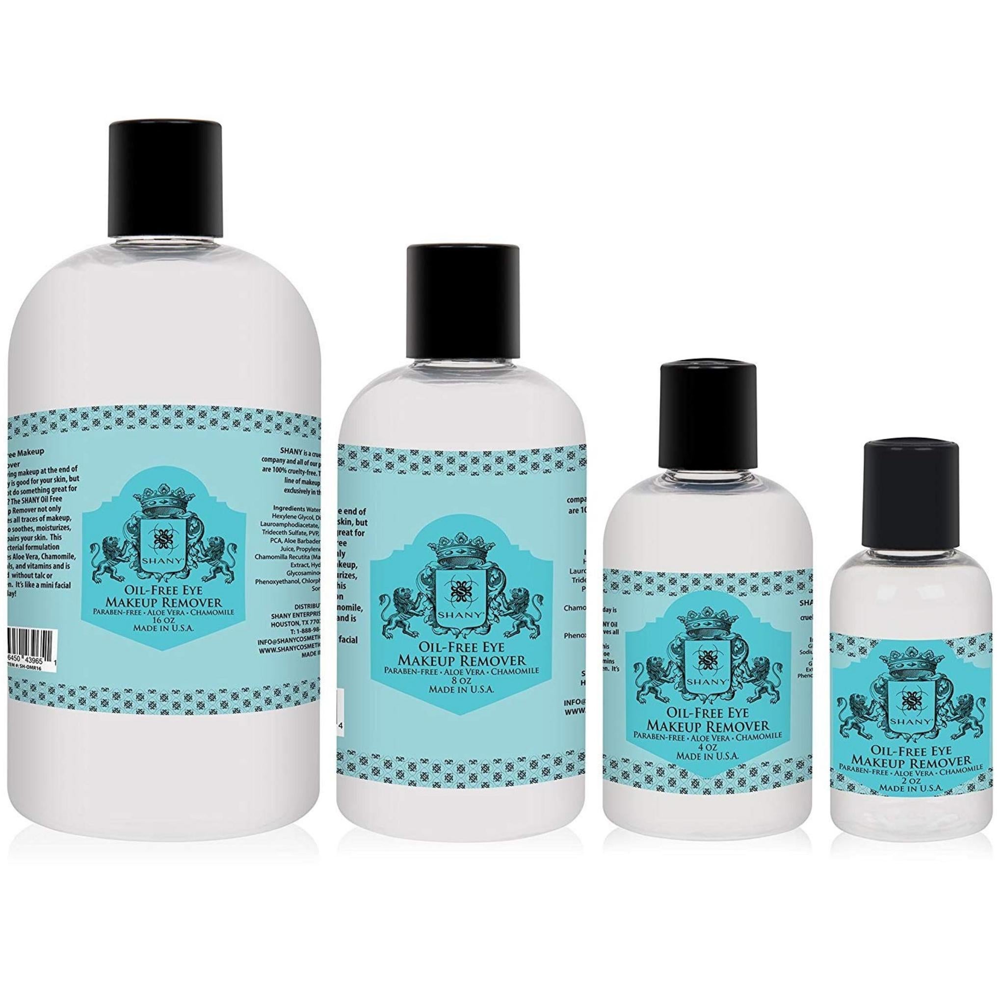 Démaquillant pour les yeux sans huile Shany