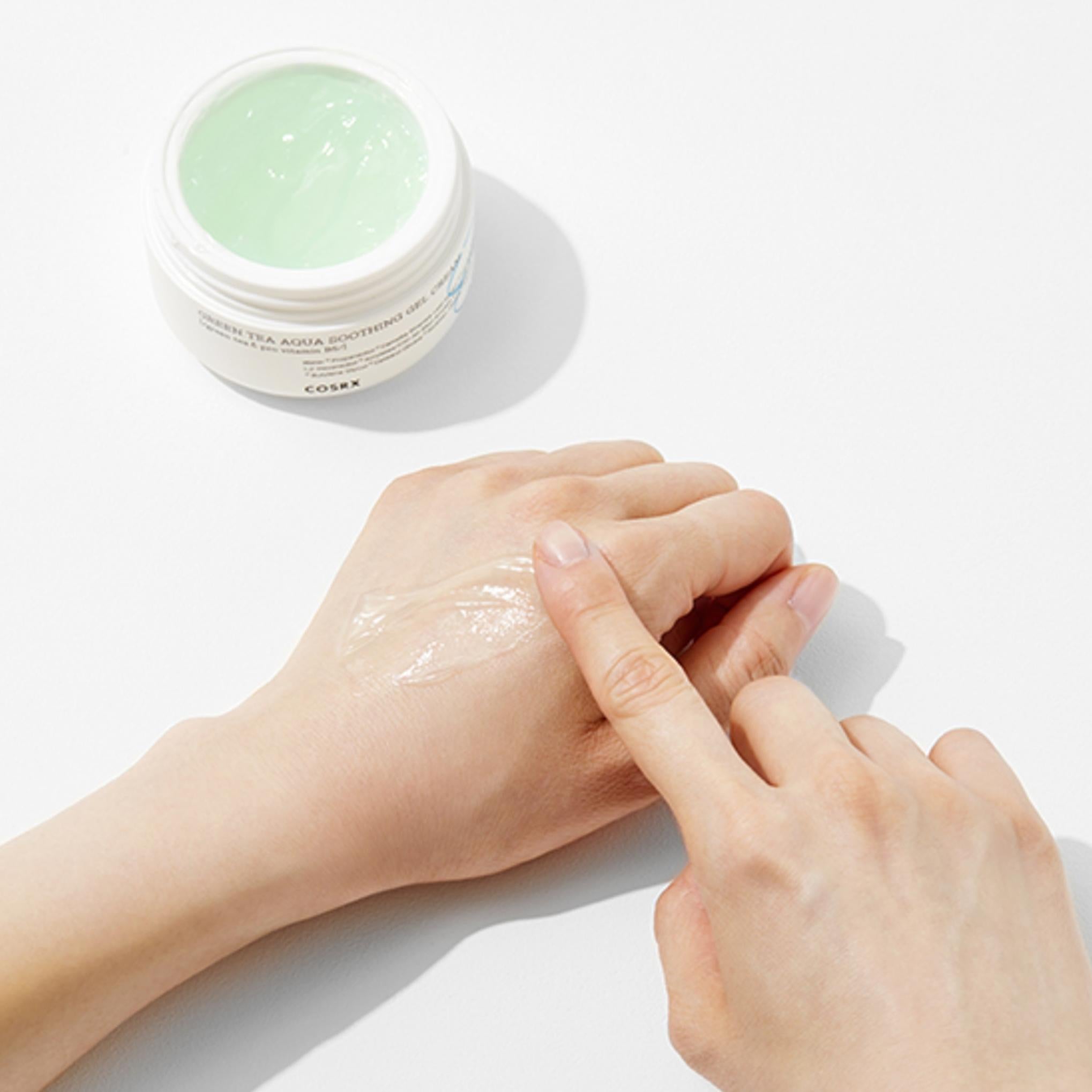 COSRX Hydrium Green Tea Aqua Успокаивающий гель-крем